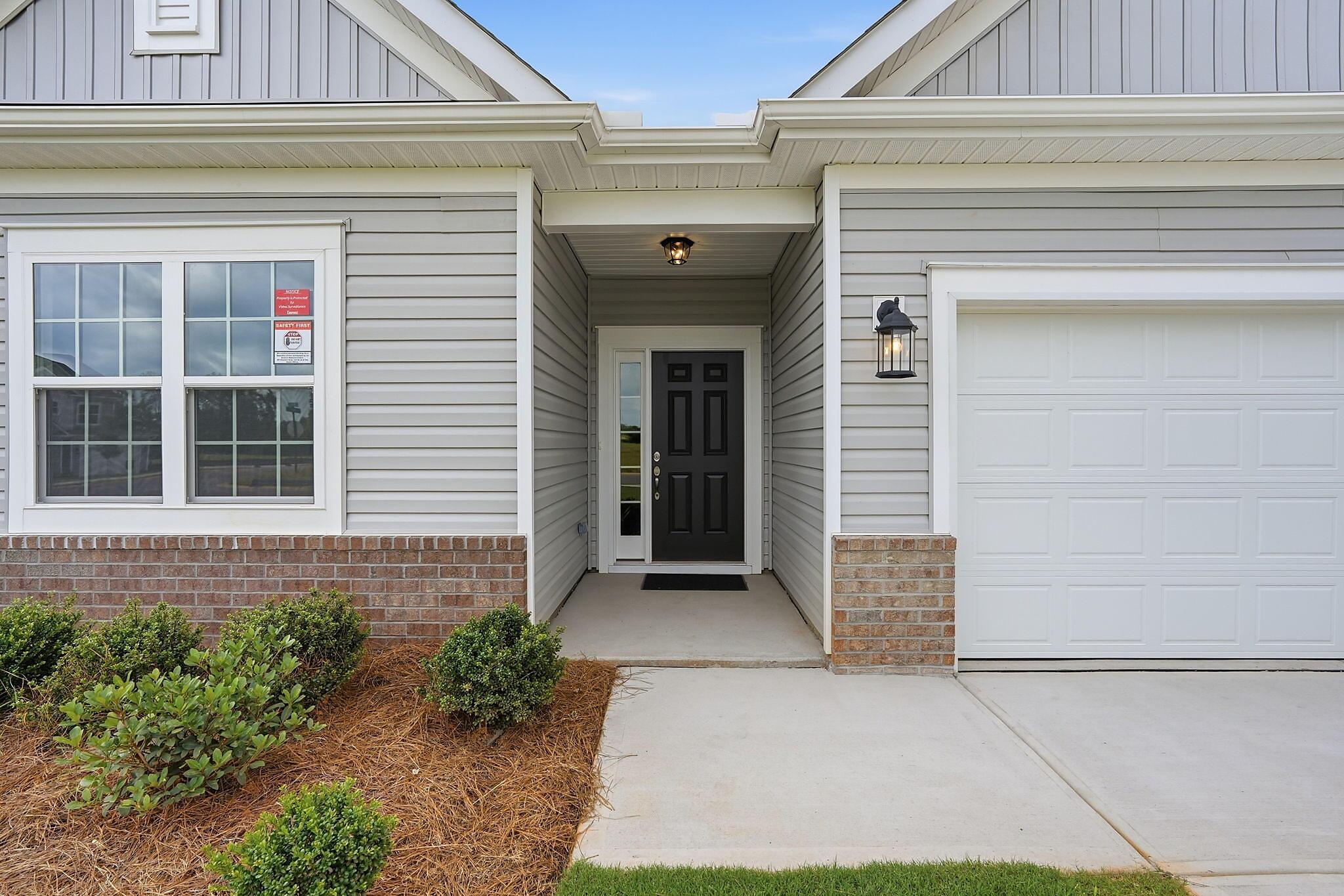 Covered Front Door Entry