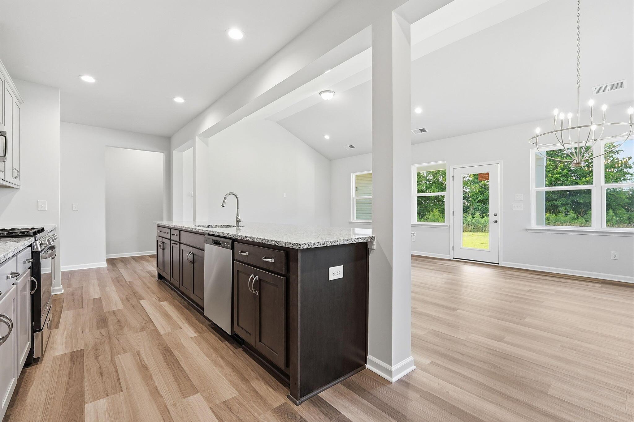 Kitchen, Breakfast & Family Room