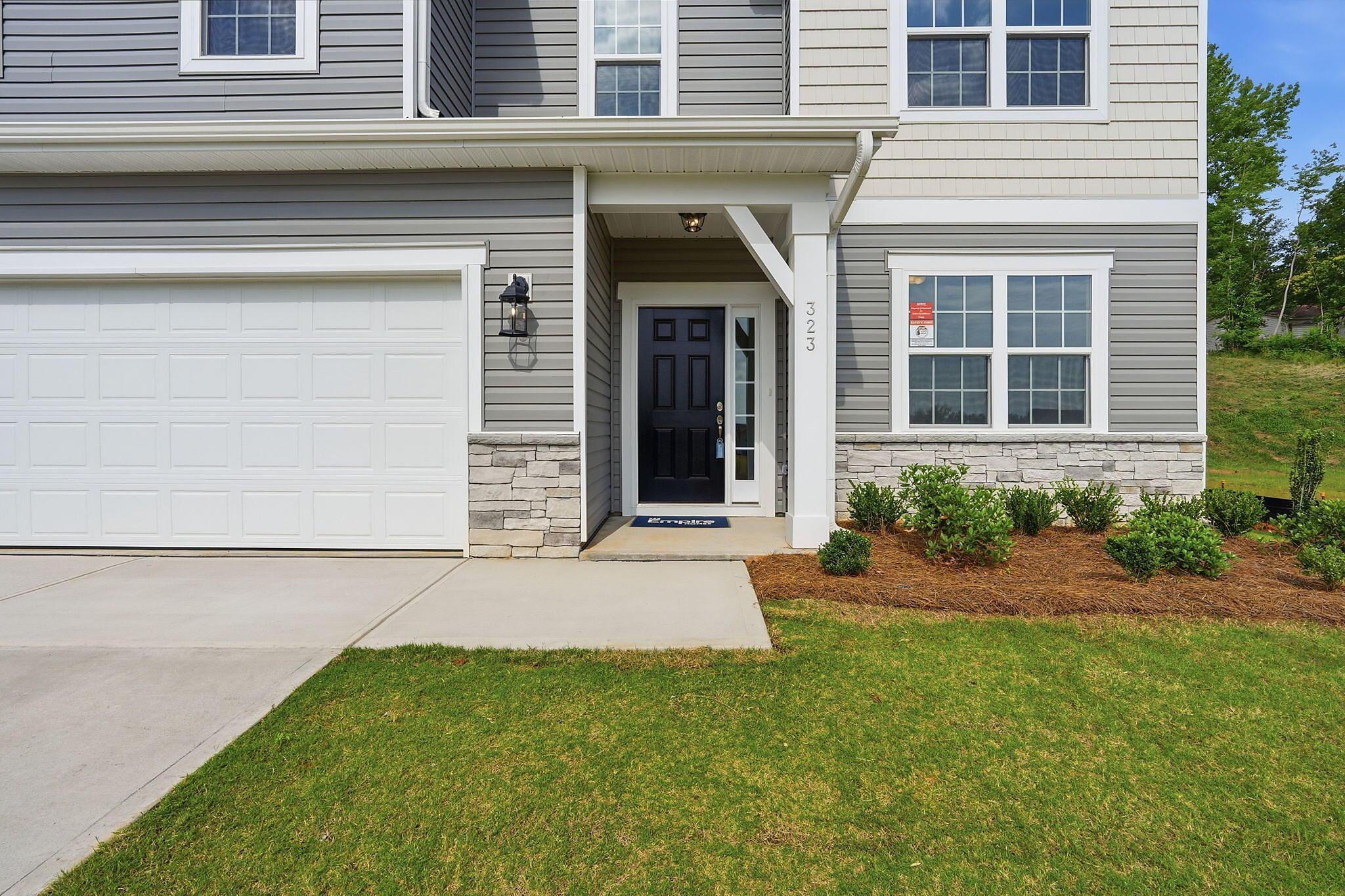 Covered Front Door Entry