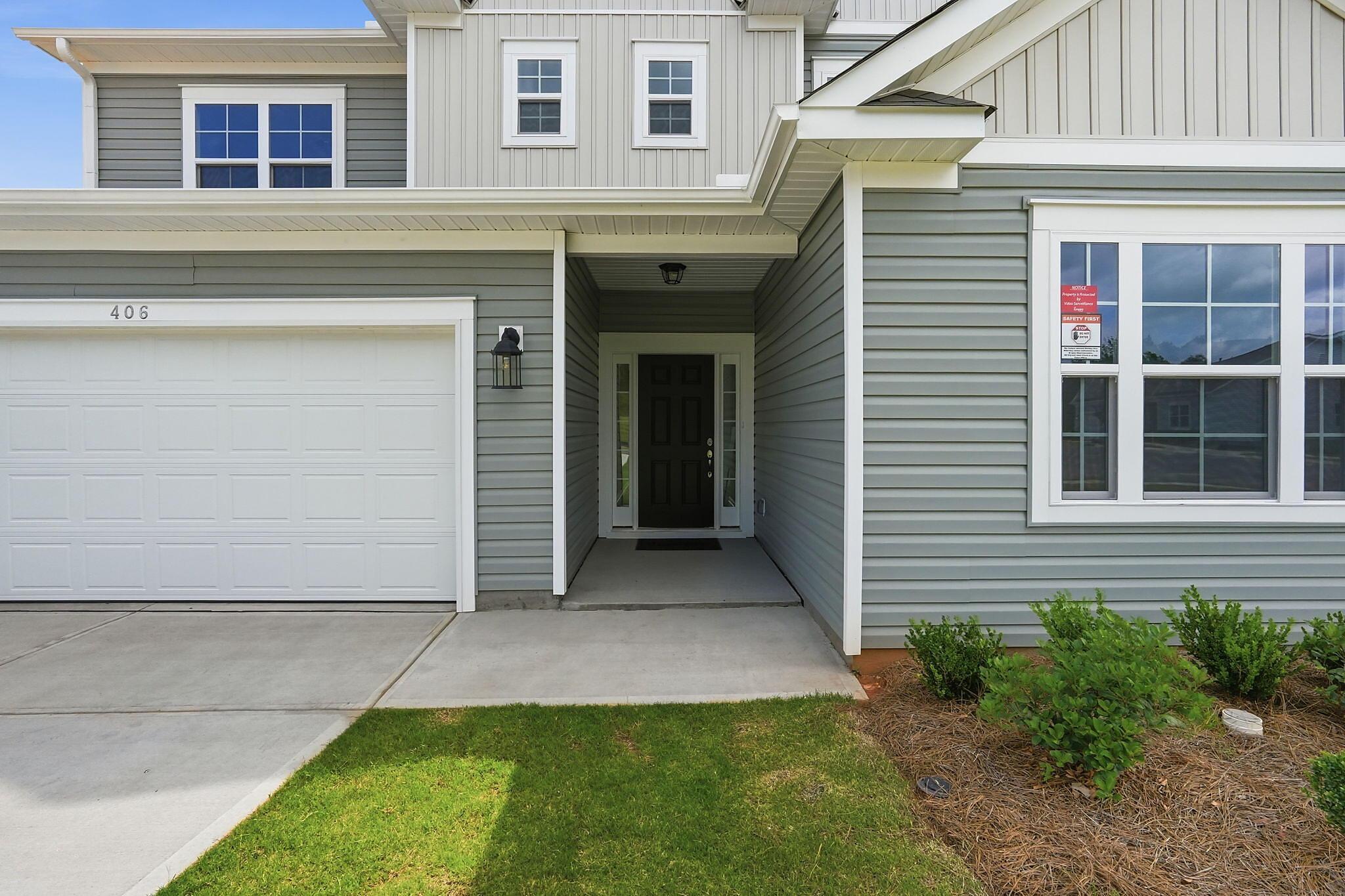 Covered Front Door Entry