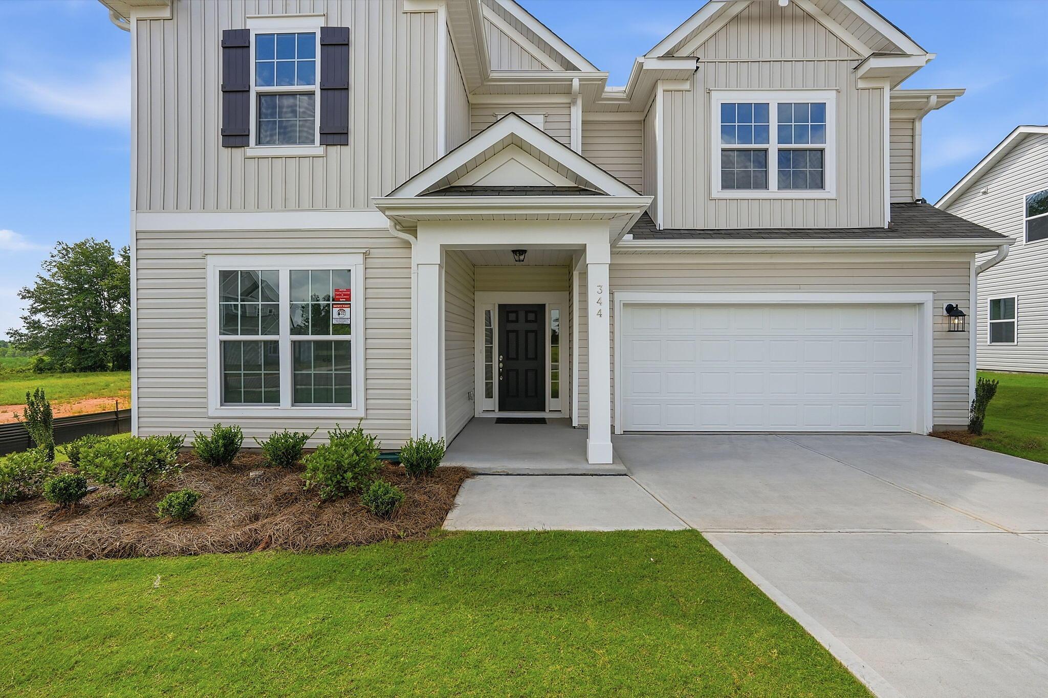 Covered Front Door Entry