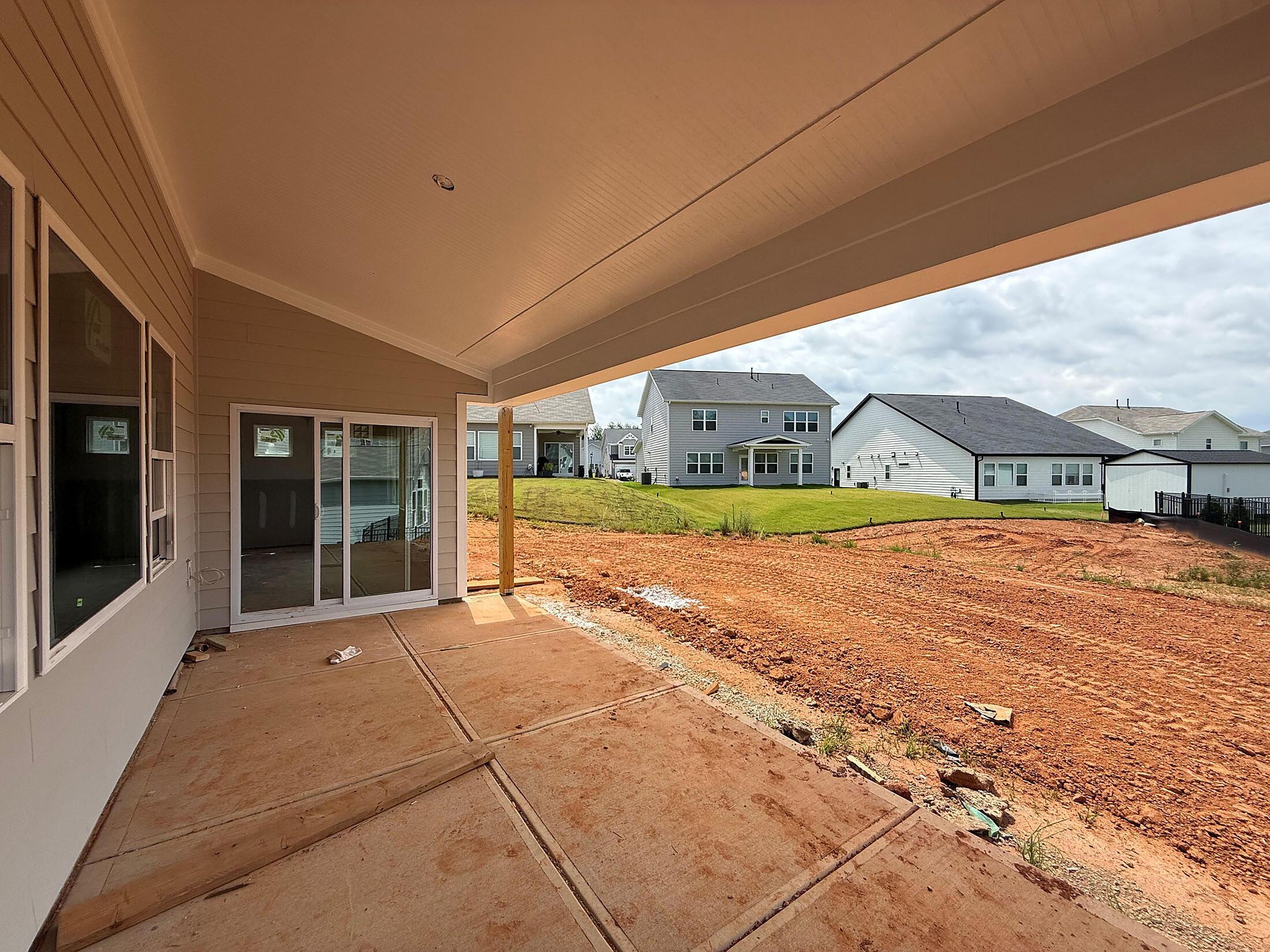 Rear Covered Patio