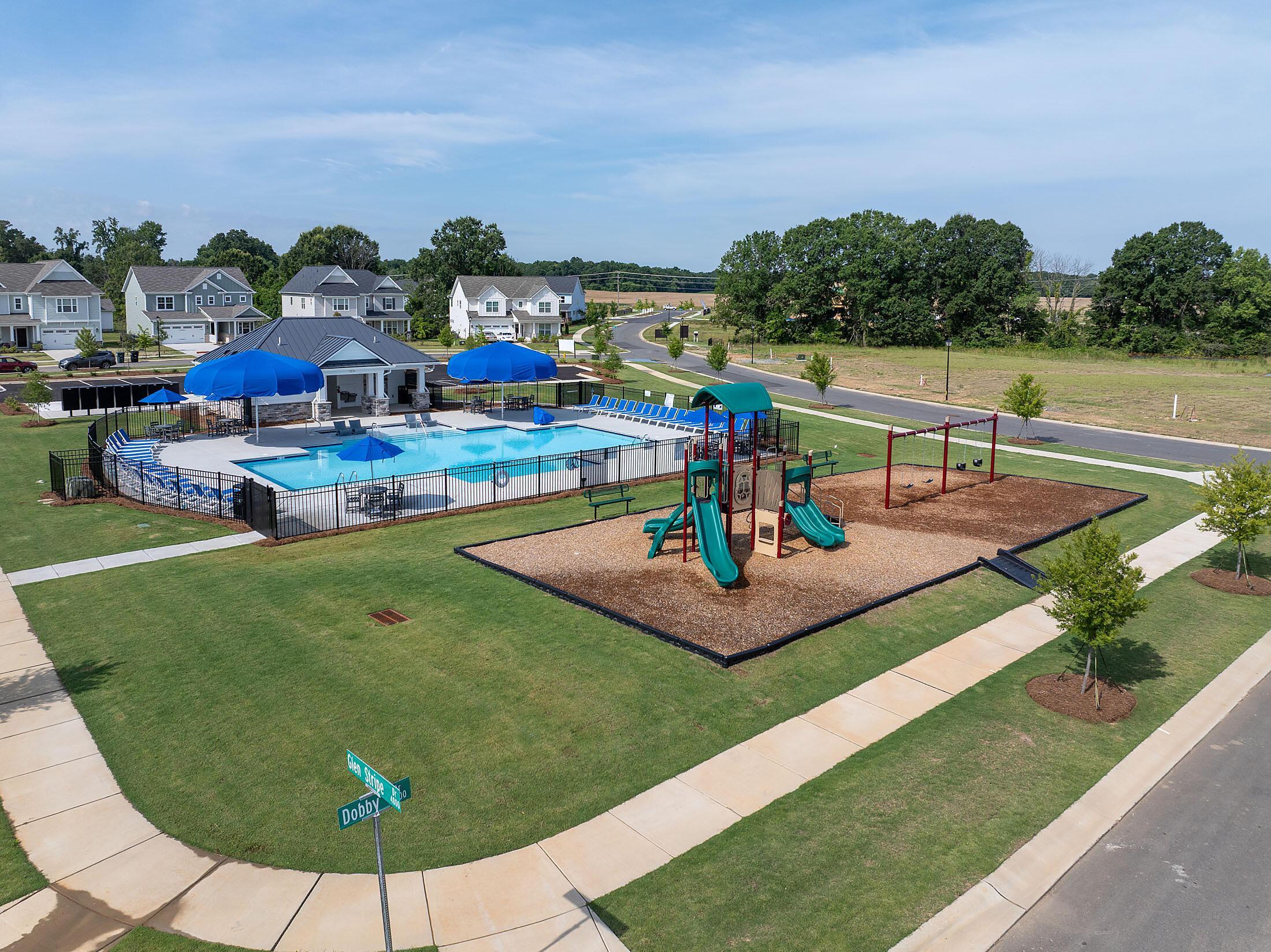 Community Pool & Tot Lot Amenities