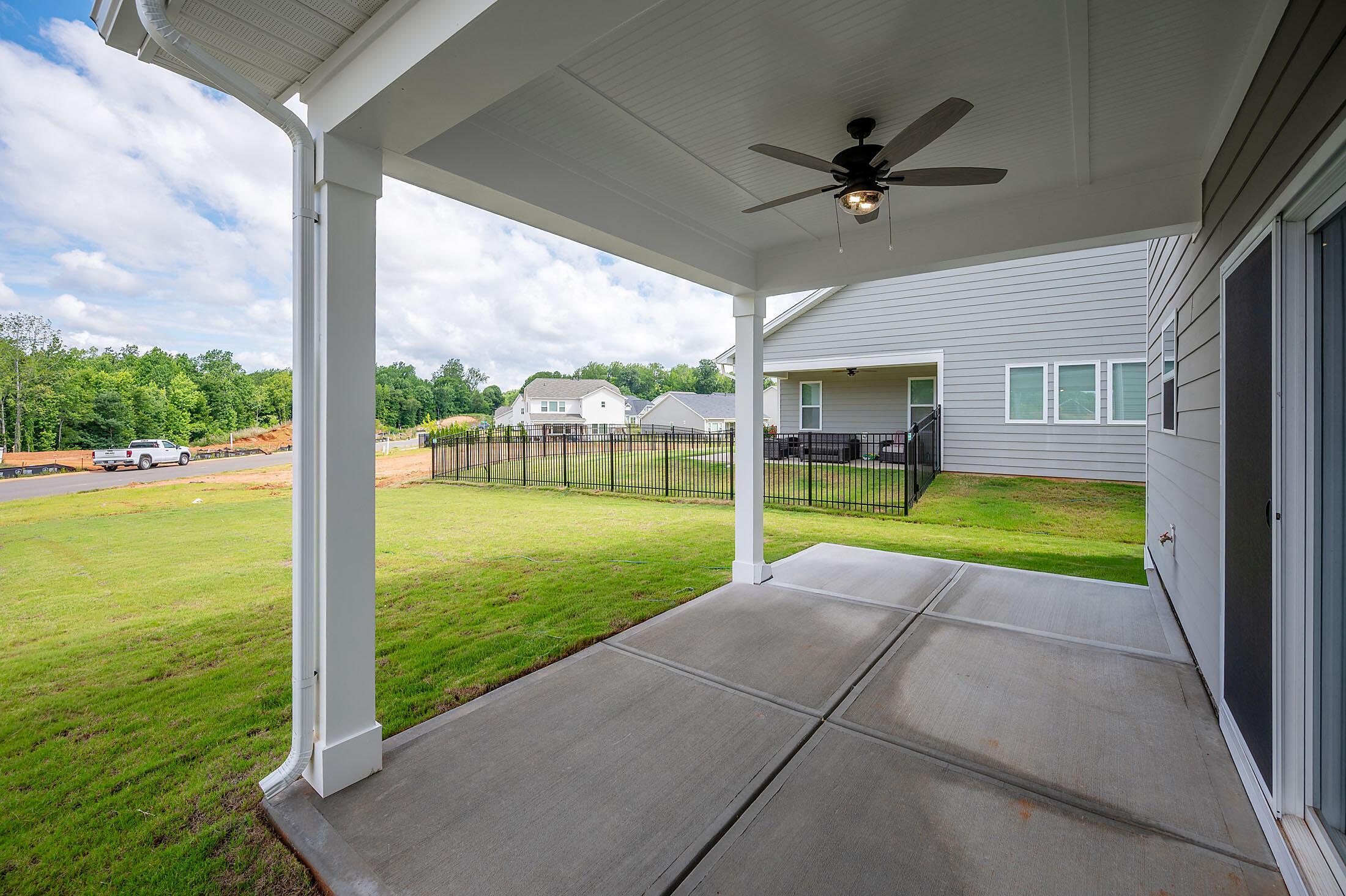 Covered Patio & Backyard Views