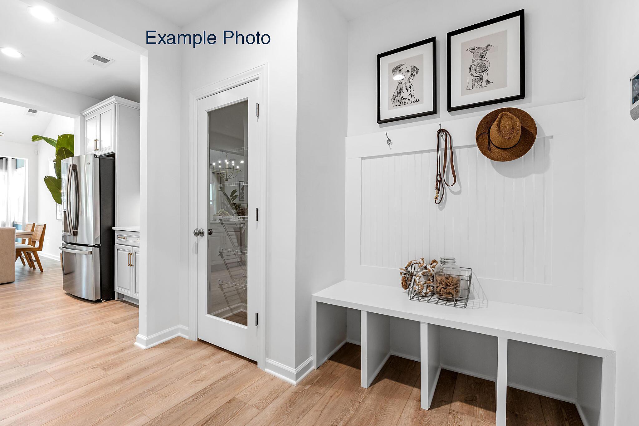 Mudroom Drop Zone - Example Image
