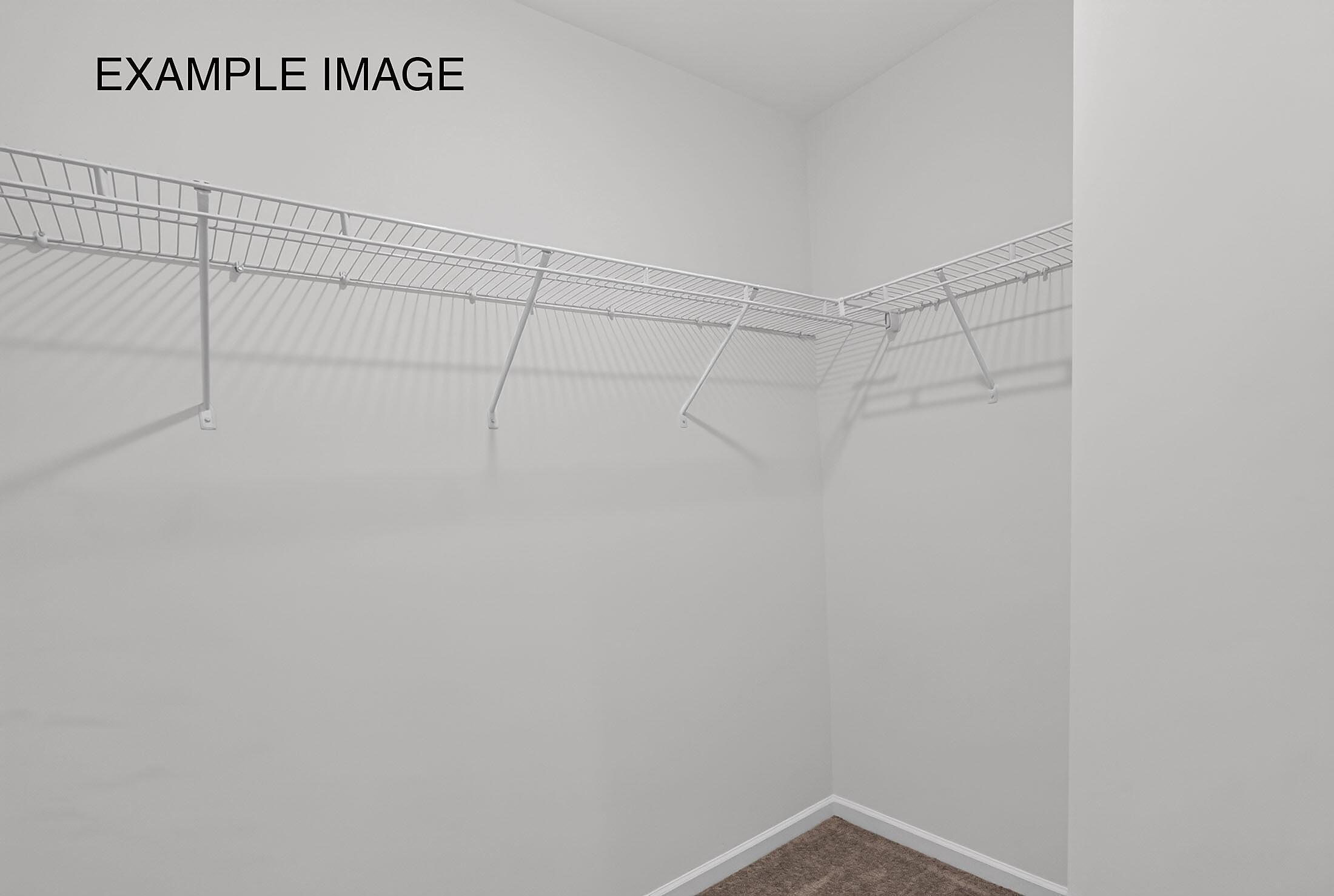 Bedroom 2 WIC - Example Image