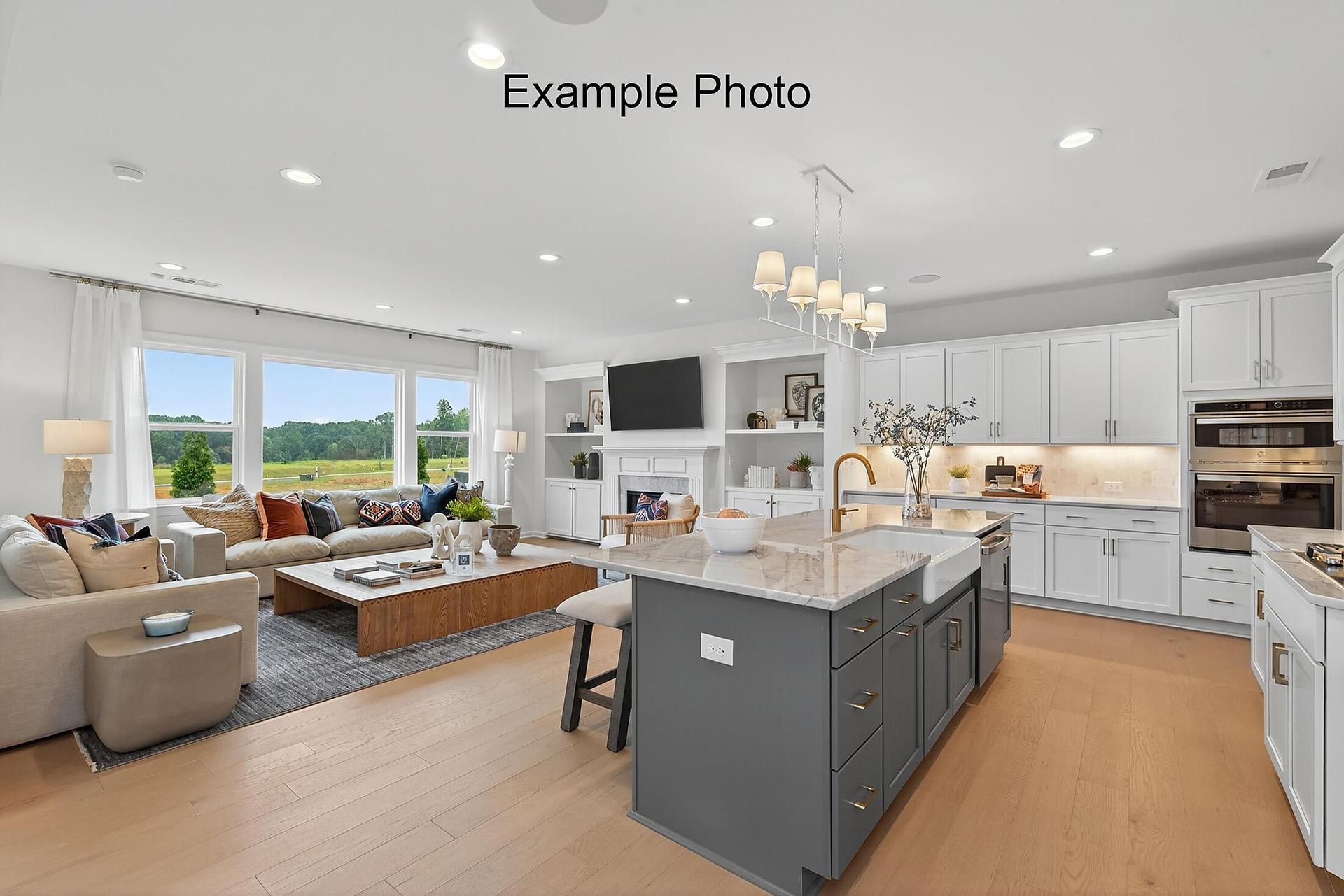 Kitchen & Family Room - Example Image