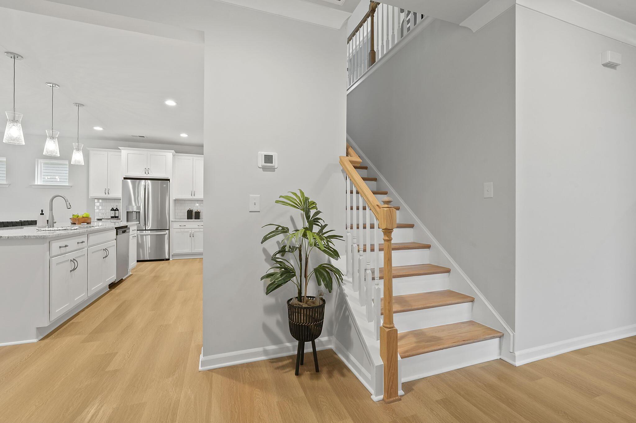 Stairs with Oak Treads