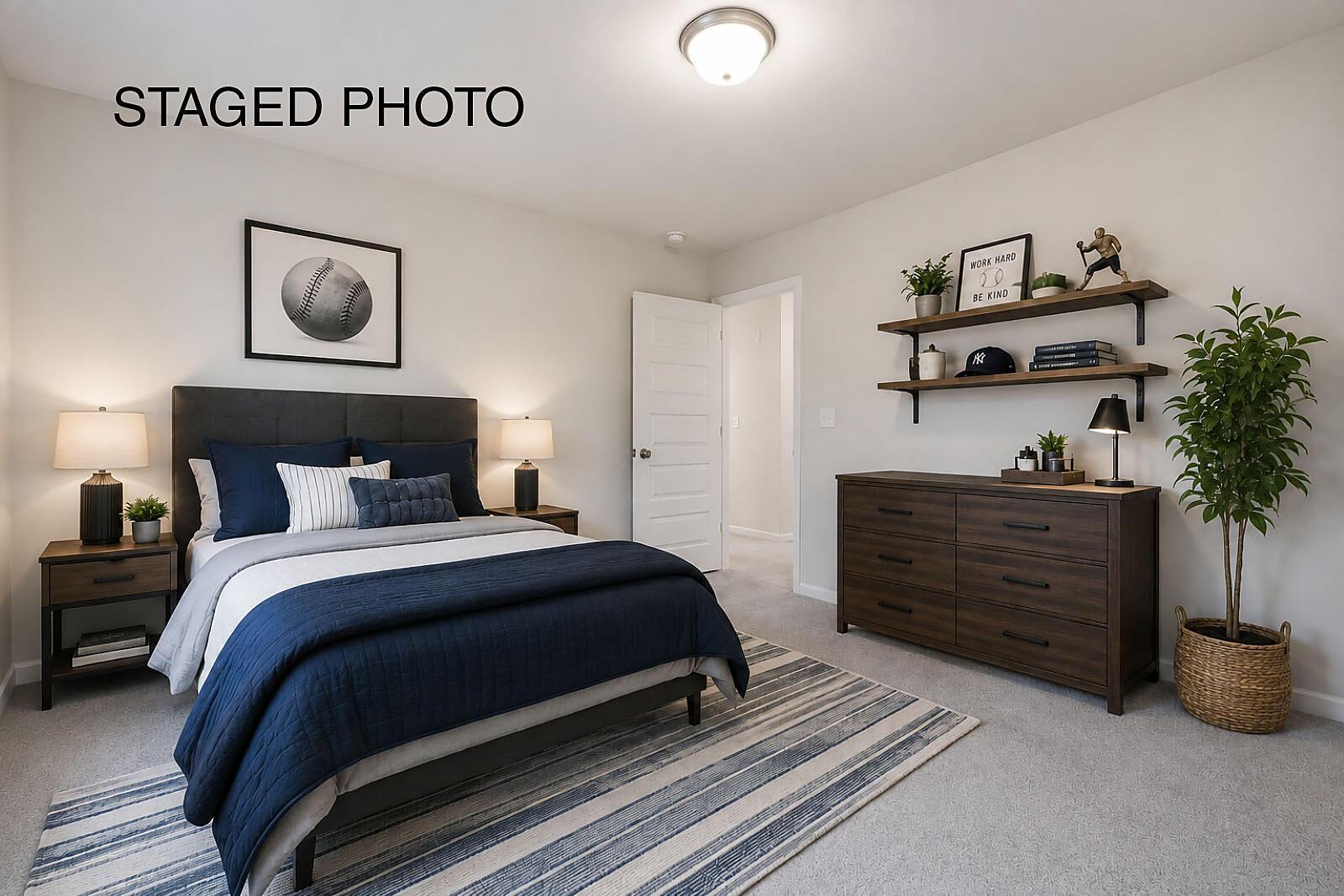 Bedroom 2 - Staged