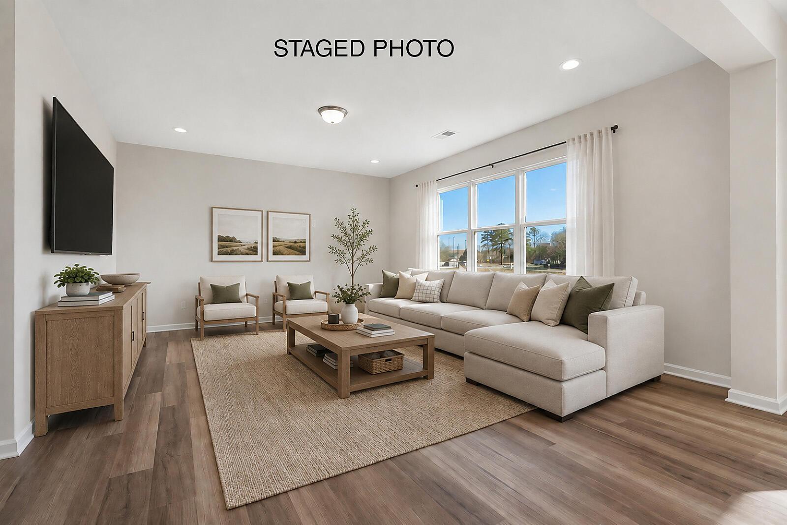 Family Room - Virtually Staged