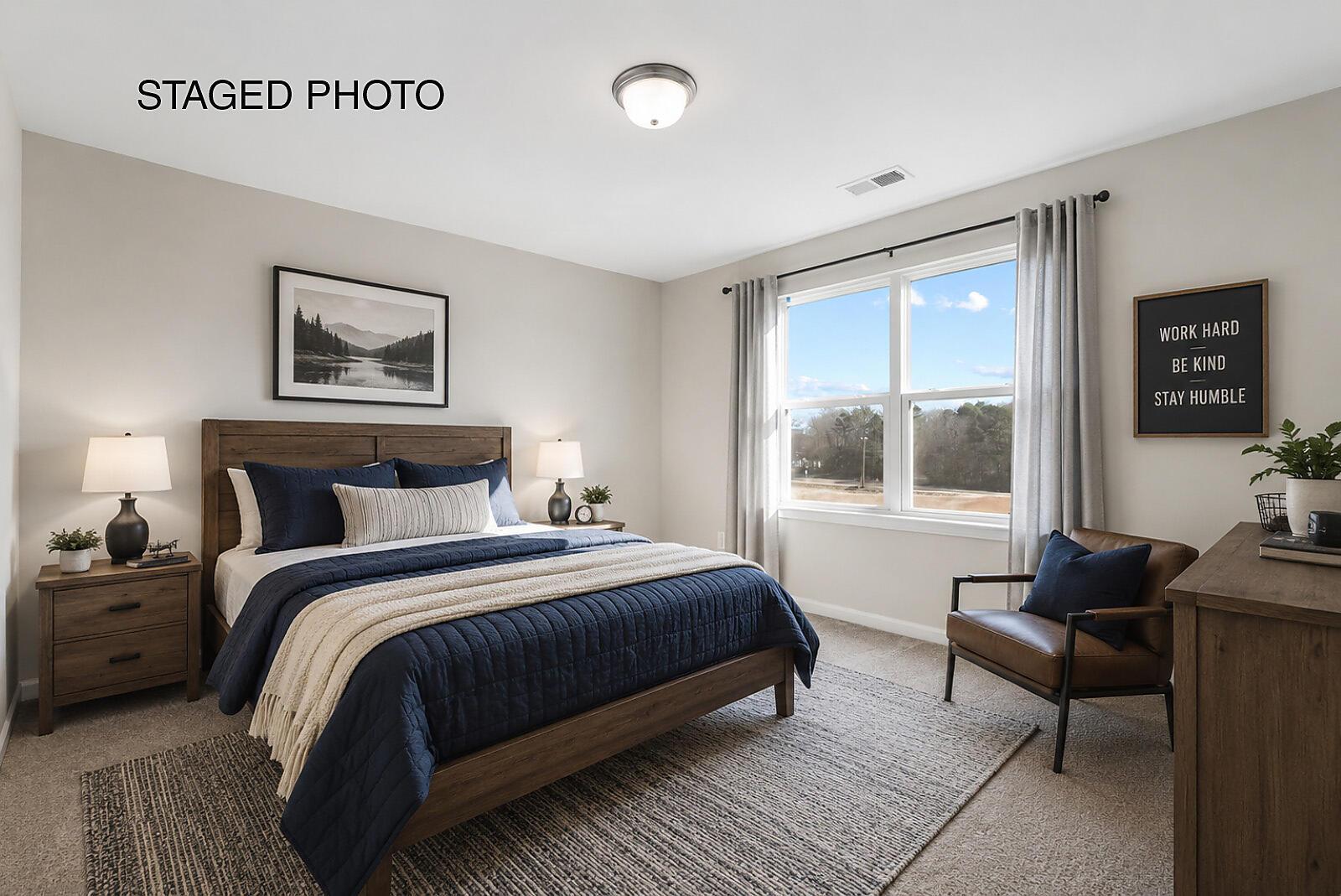 Bedroom 2 - Virtually Staged