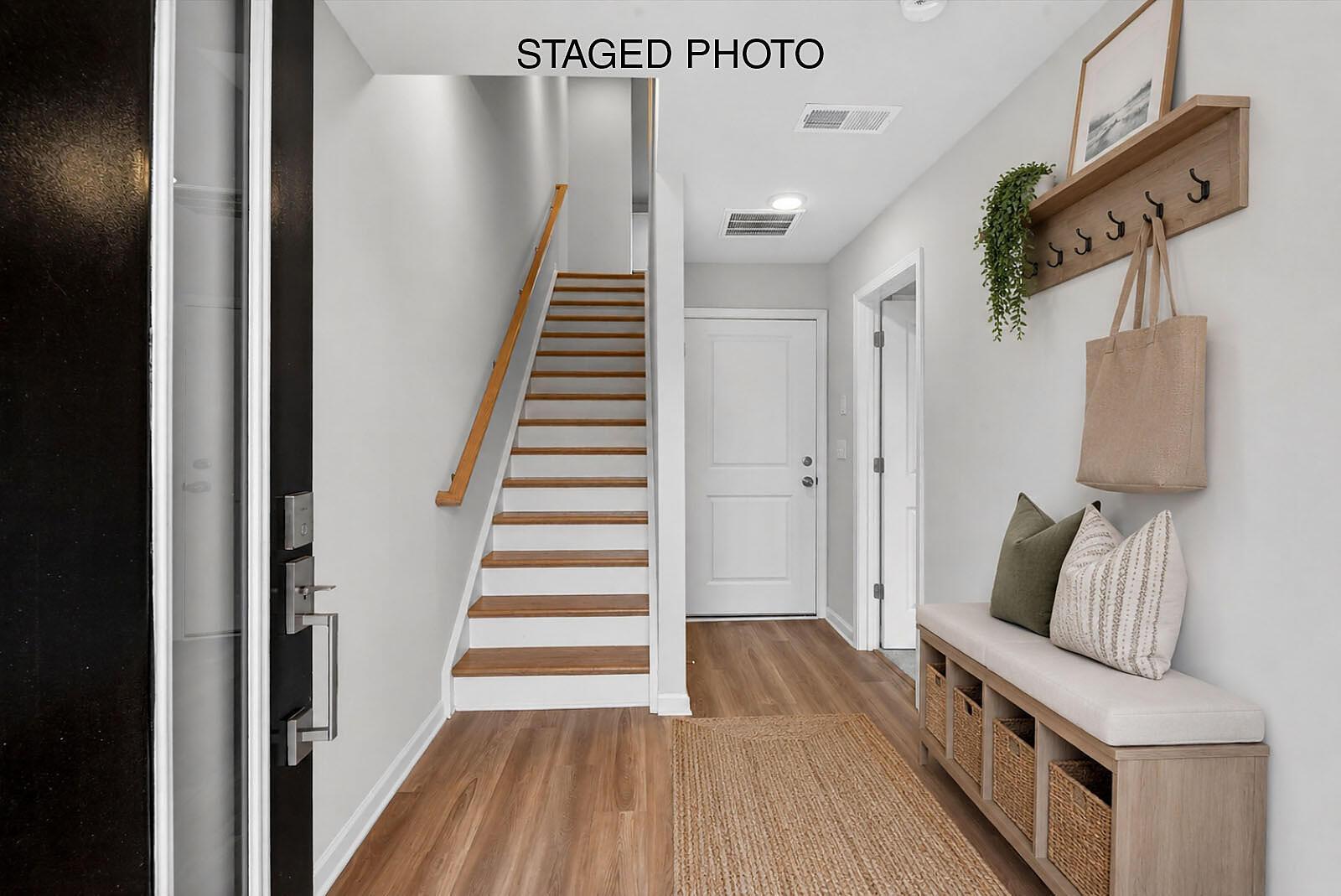 Front Door Entry - Staged