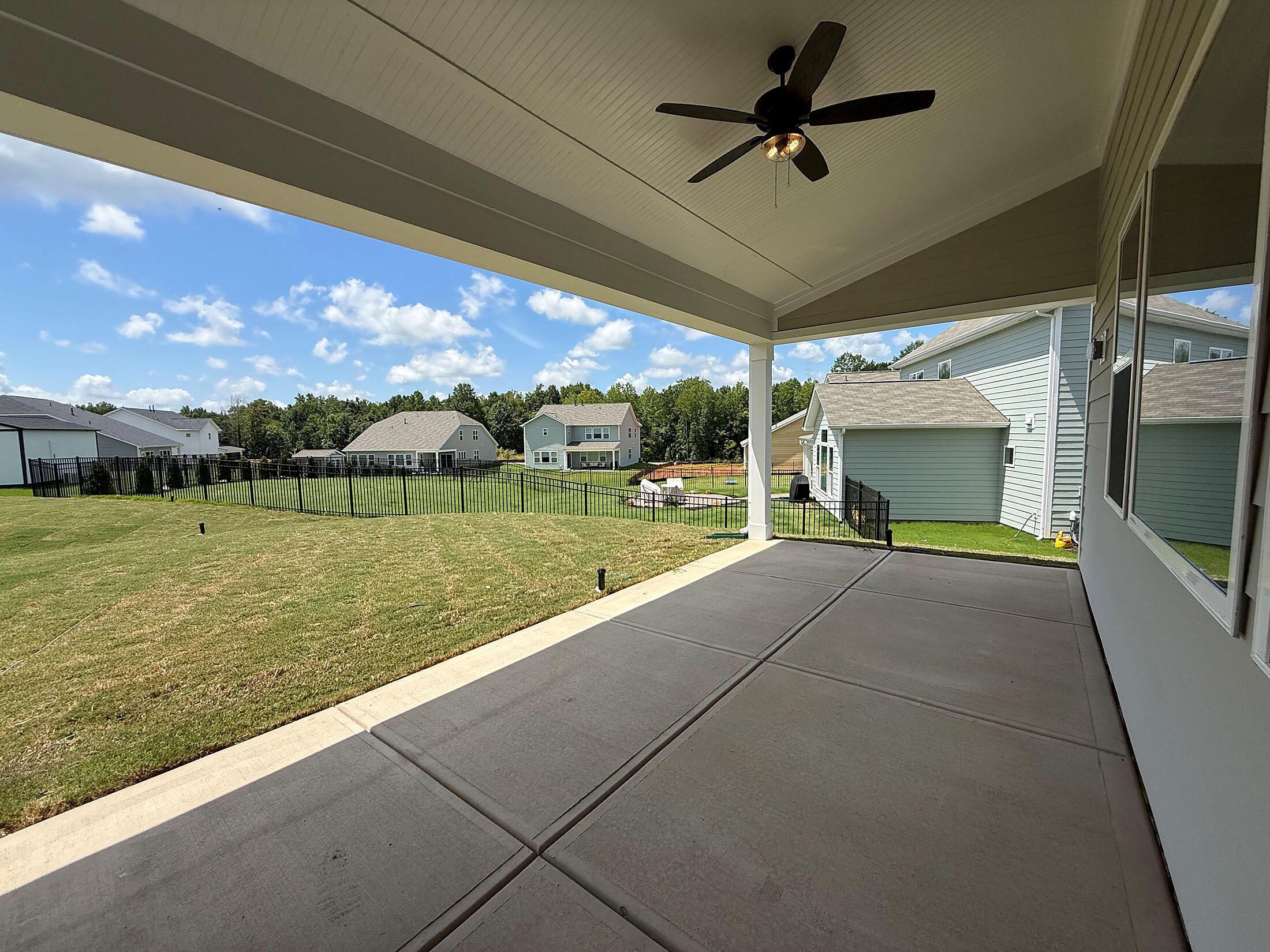 Rear Covered Patio