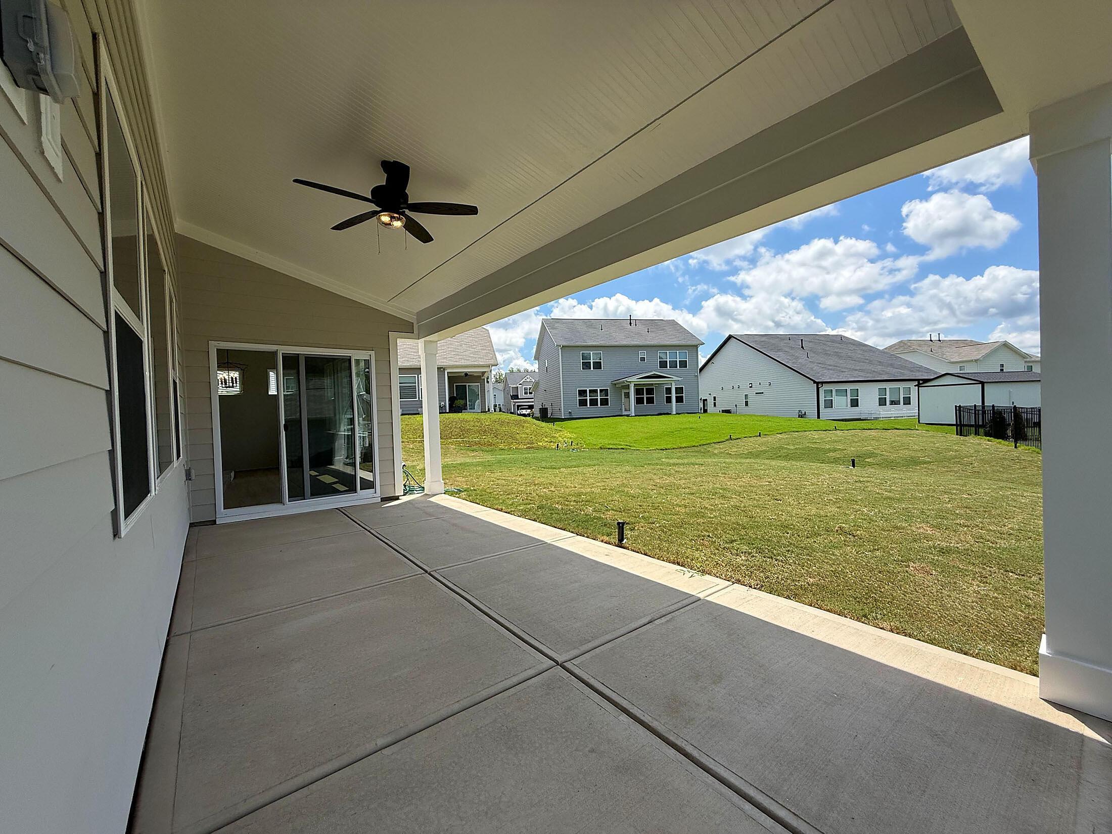 Rear Covered Patio