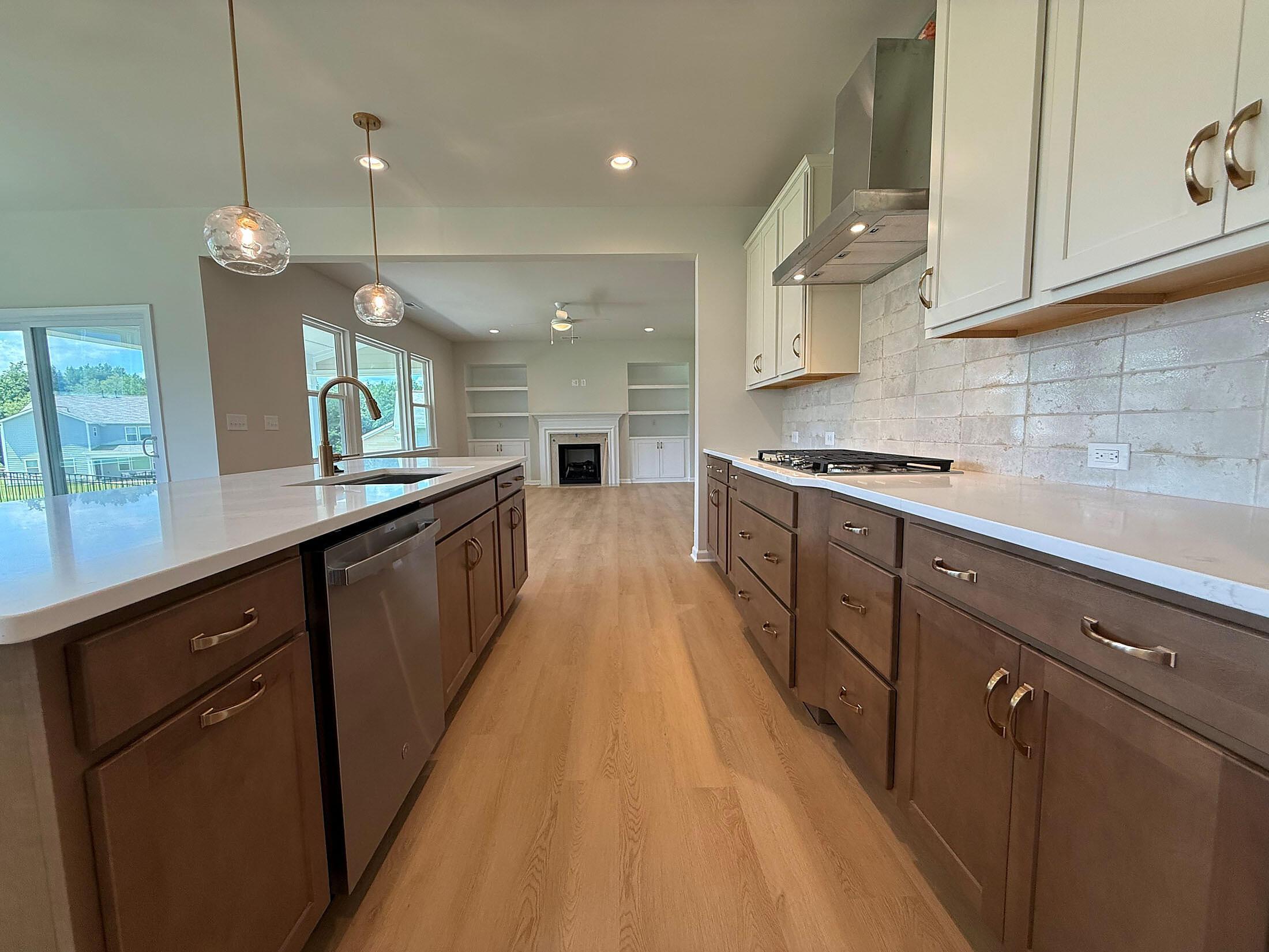 Kitchen to Family Room