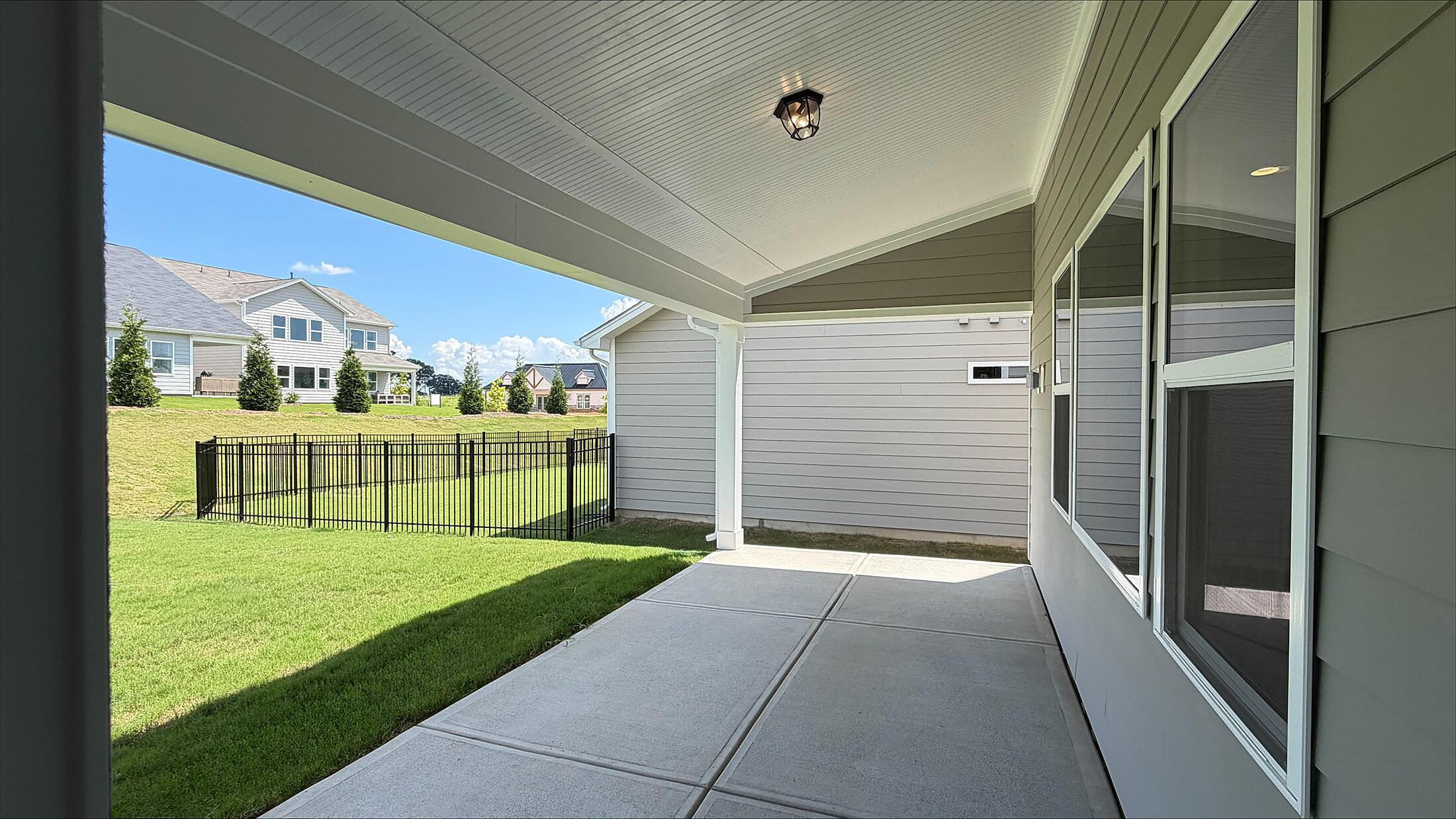 Rear Covered Patio