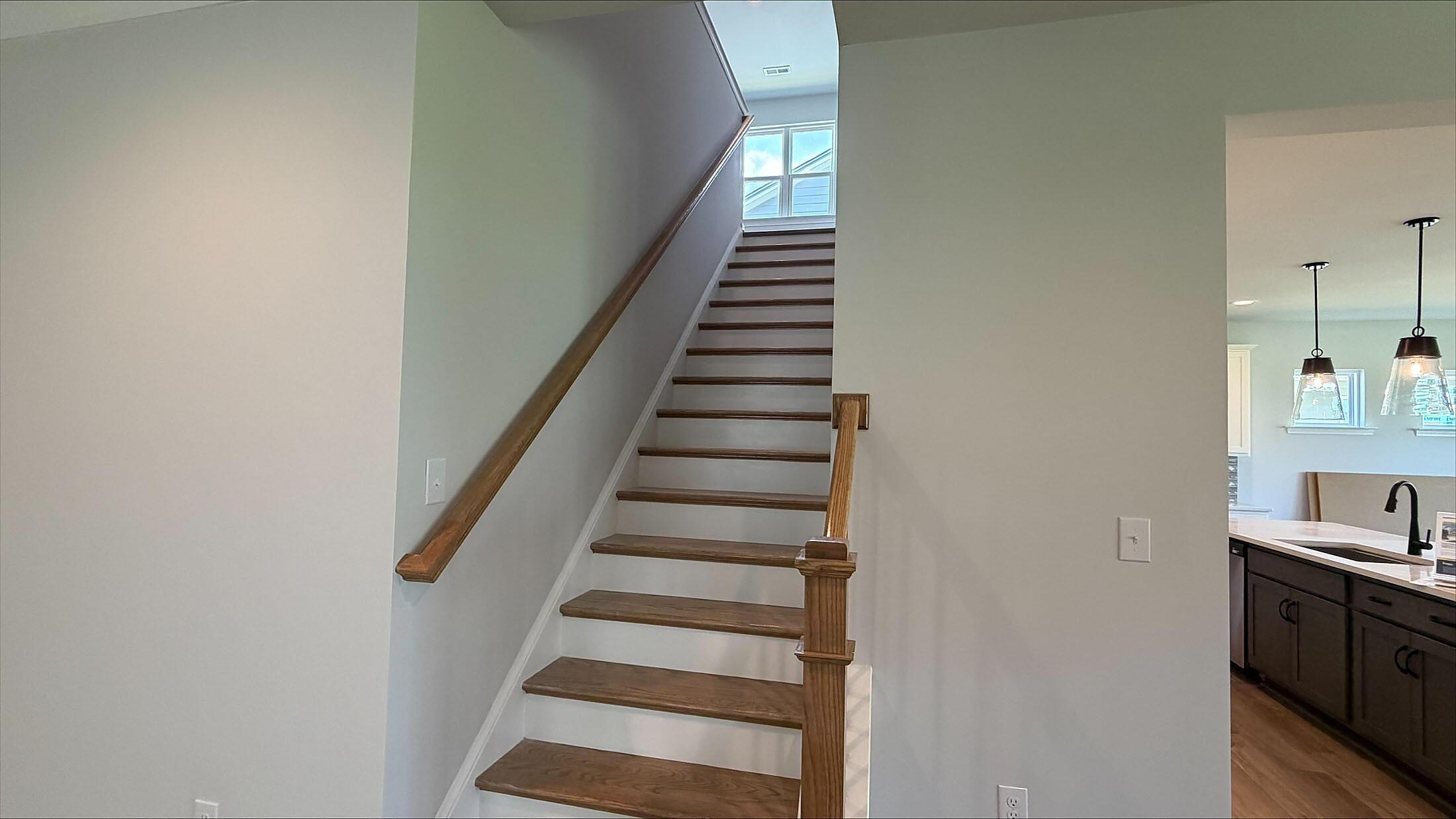 Stairs with Oak Treads