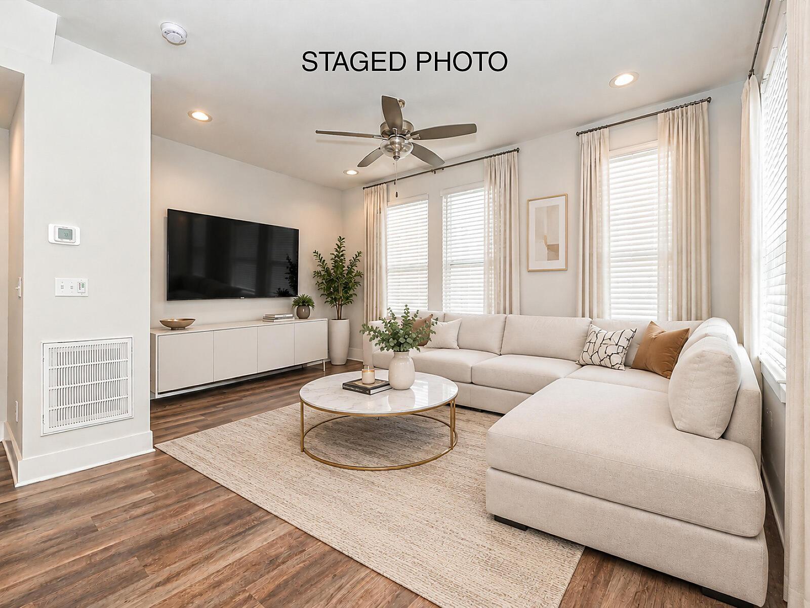 Living Room - Virtually Staged