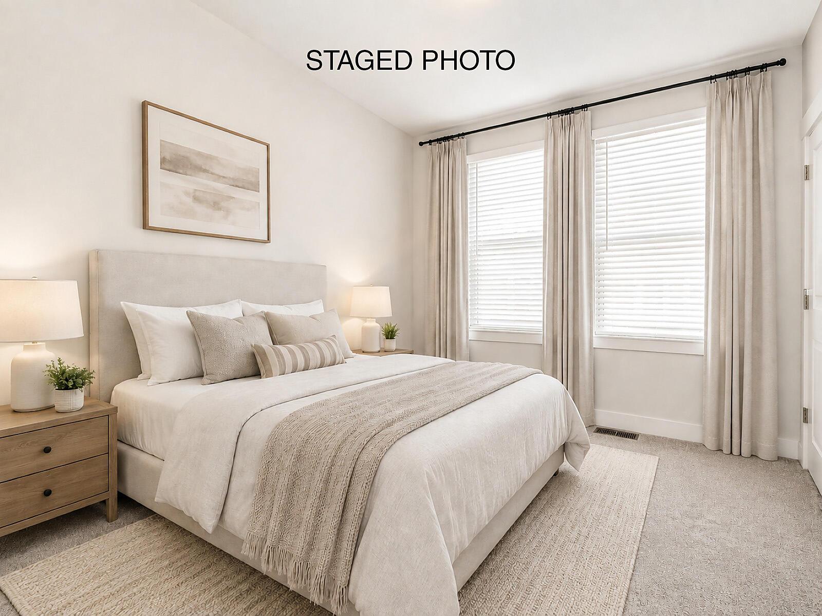 Bedroom 2 - Virtually Staged