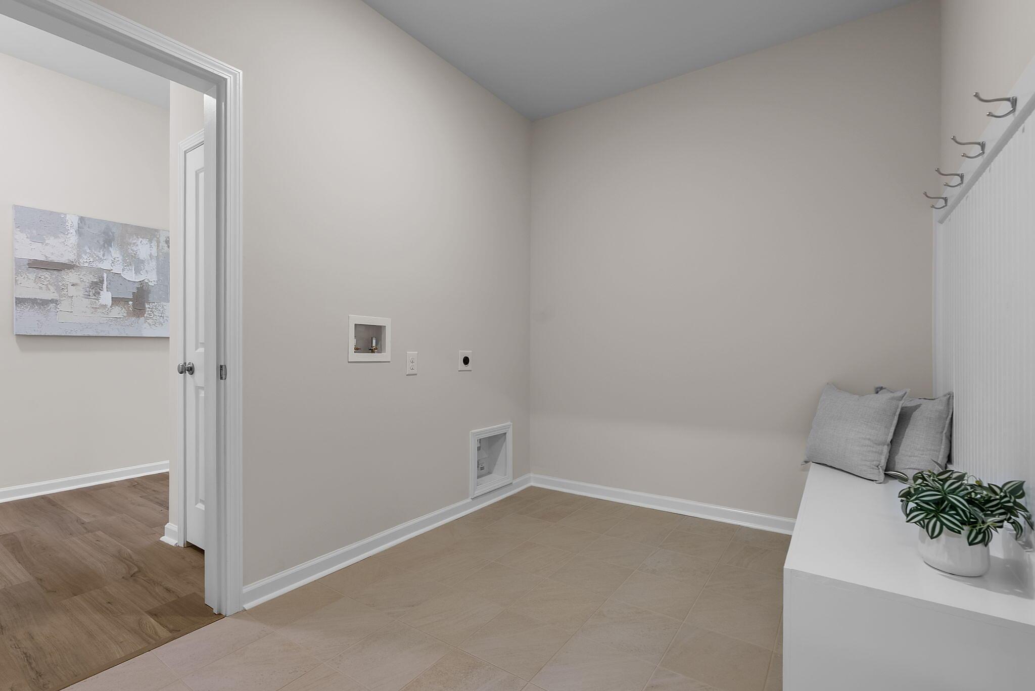 Laundry/Mud Room with Drop Zone