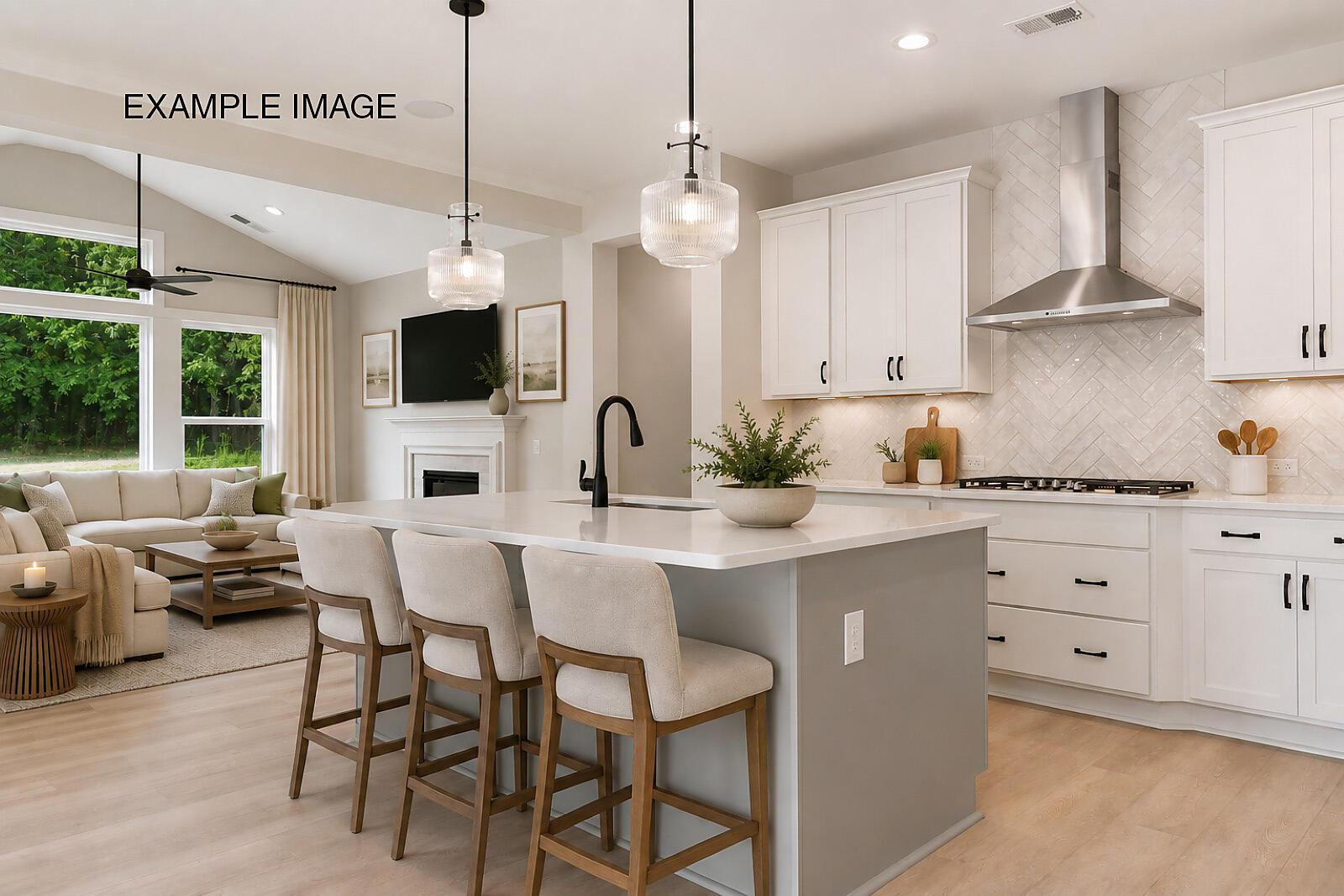 Kitchen & Family Room - Example Image