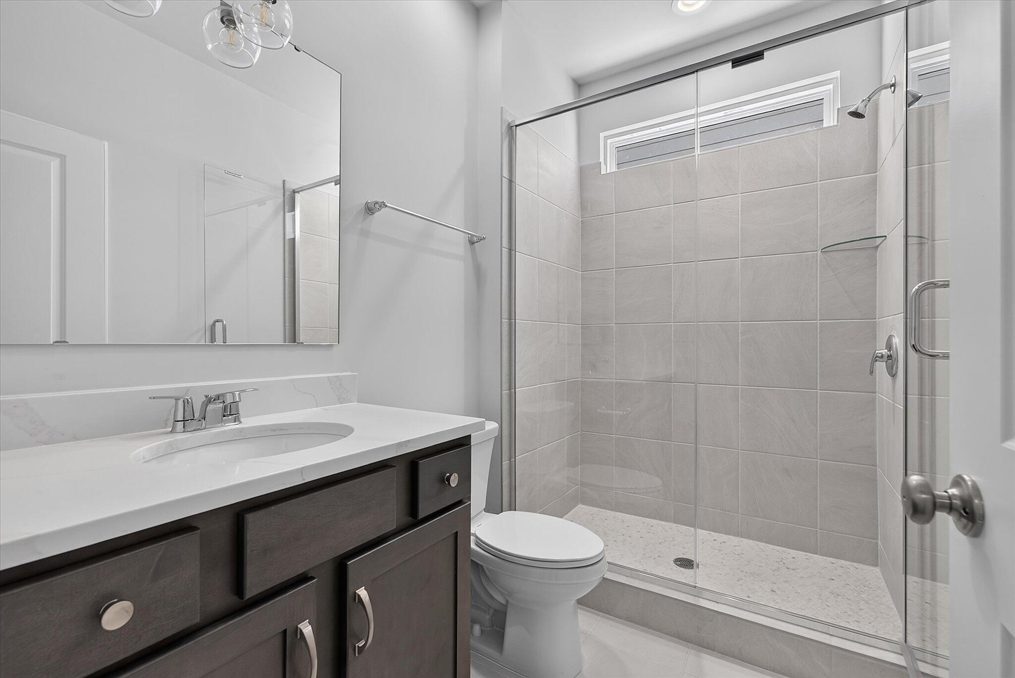 Bath 3 w Tiled Walk-In Shower-1st Floor