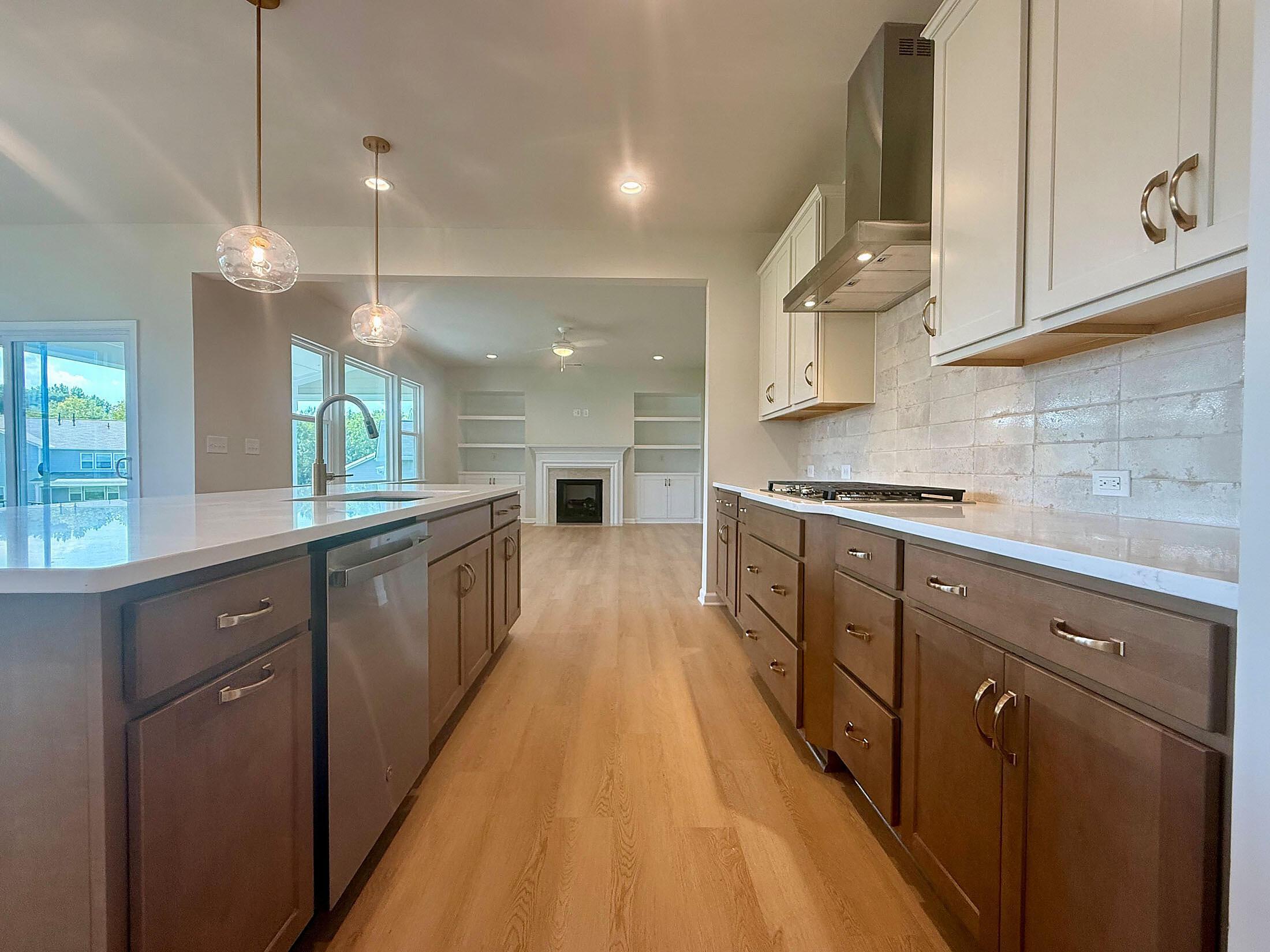 Kitchen to Family Room