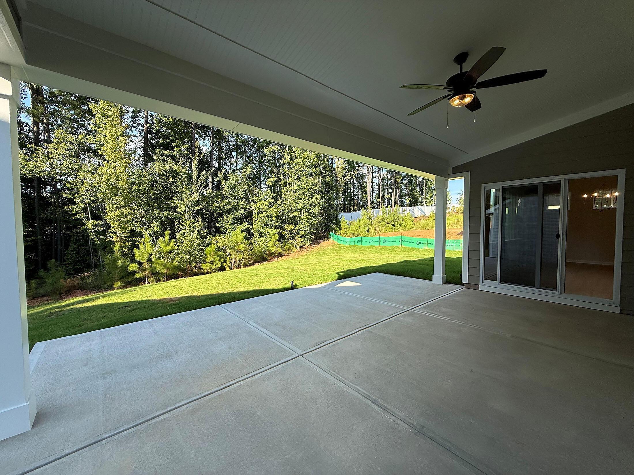 Wooded Backyard Views