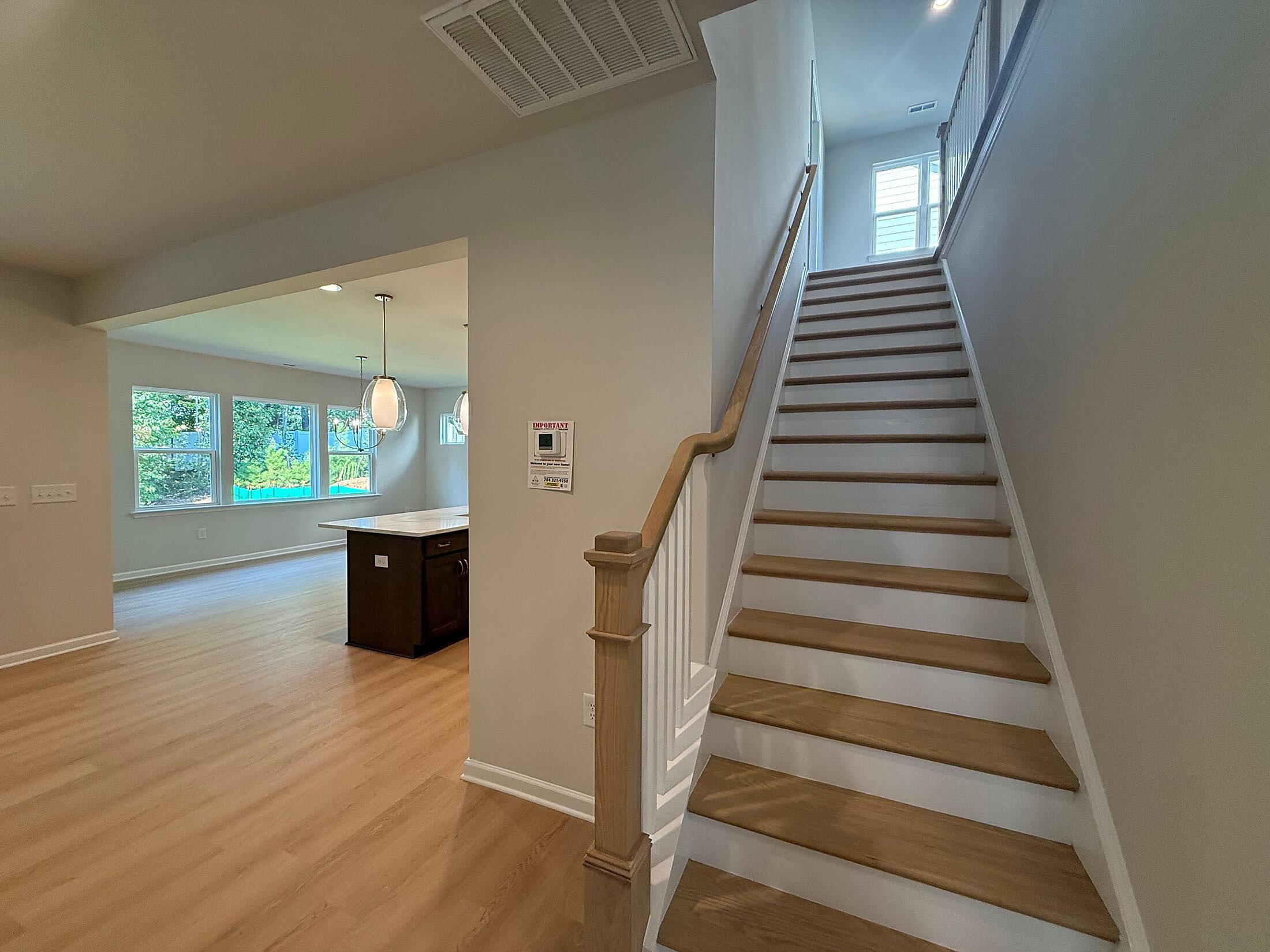Stairs with Oak Treads