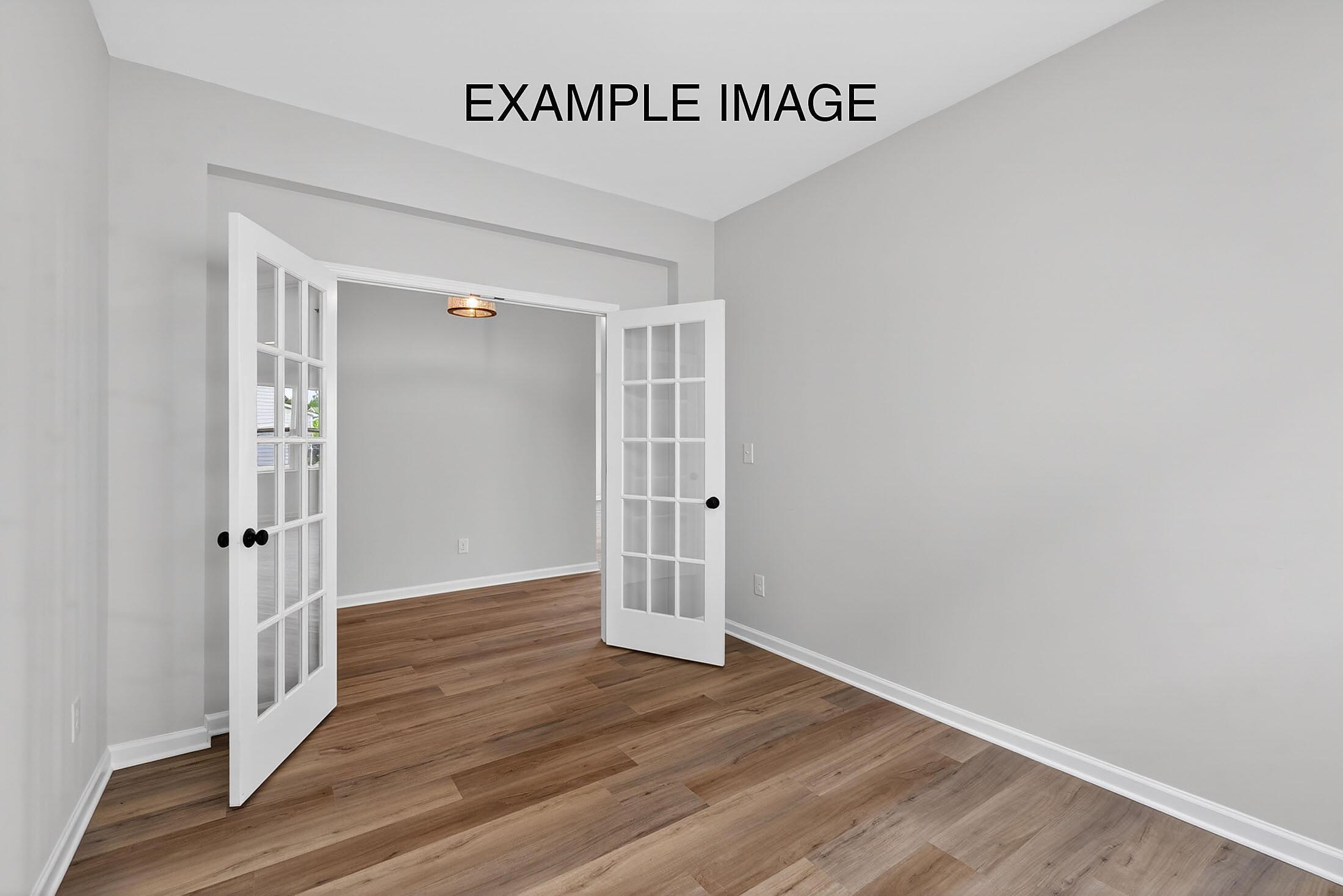 Flex Room w French Doors - Example Image