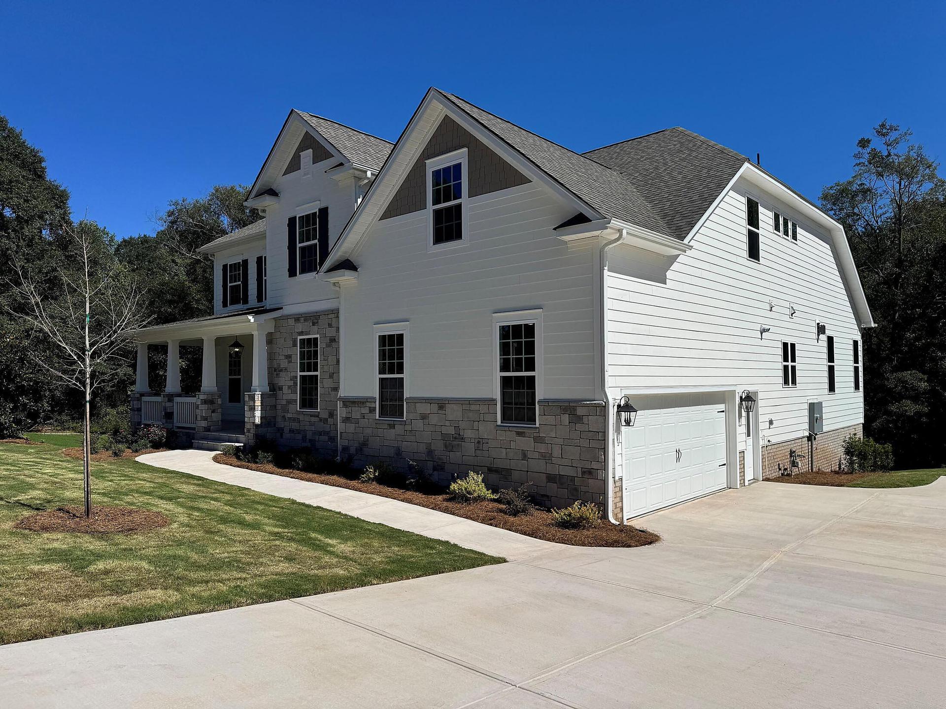 2-Car Side Entry Garage