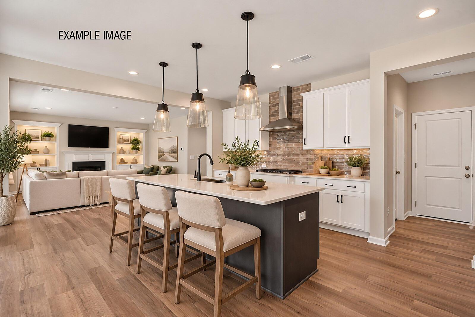 Kitchen & Family Room - Example Image