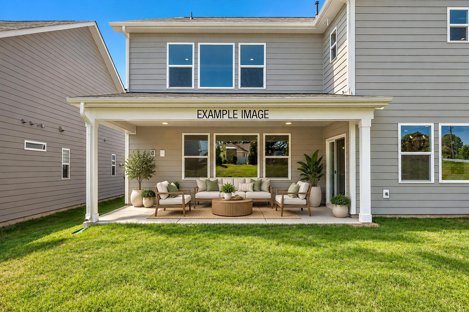 Rear Covered Patio - Example Image