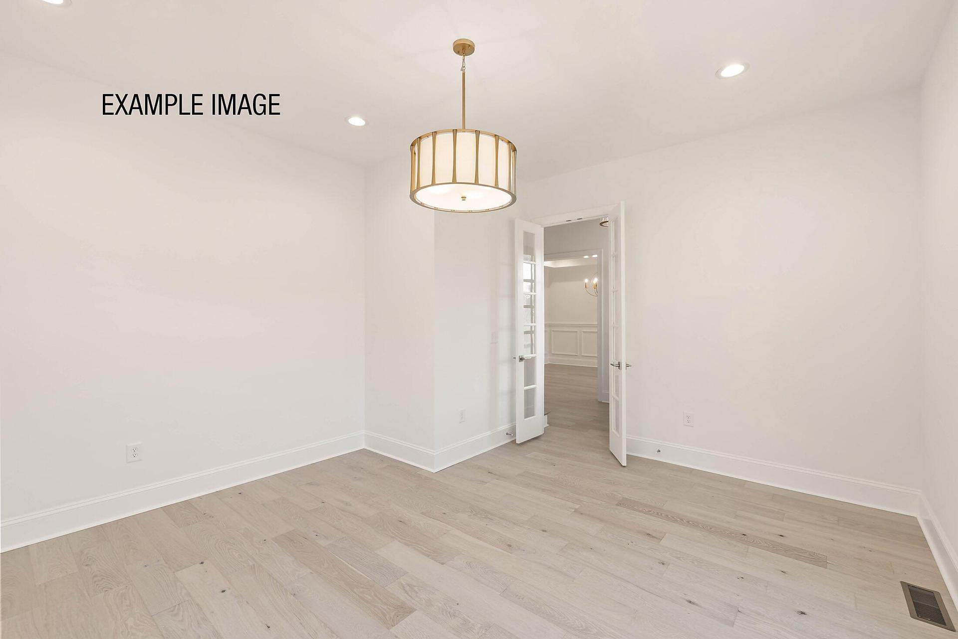 Study w French Doors - Example Image