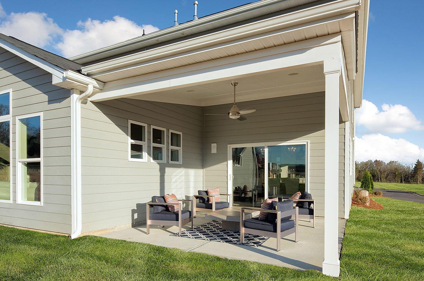Rear Covered Porch option