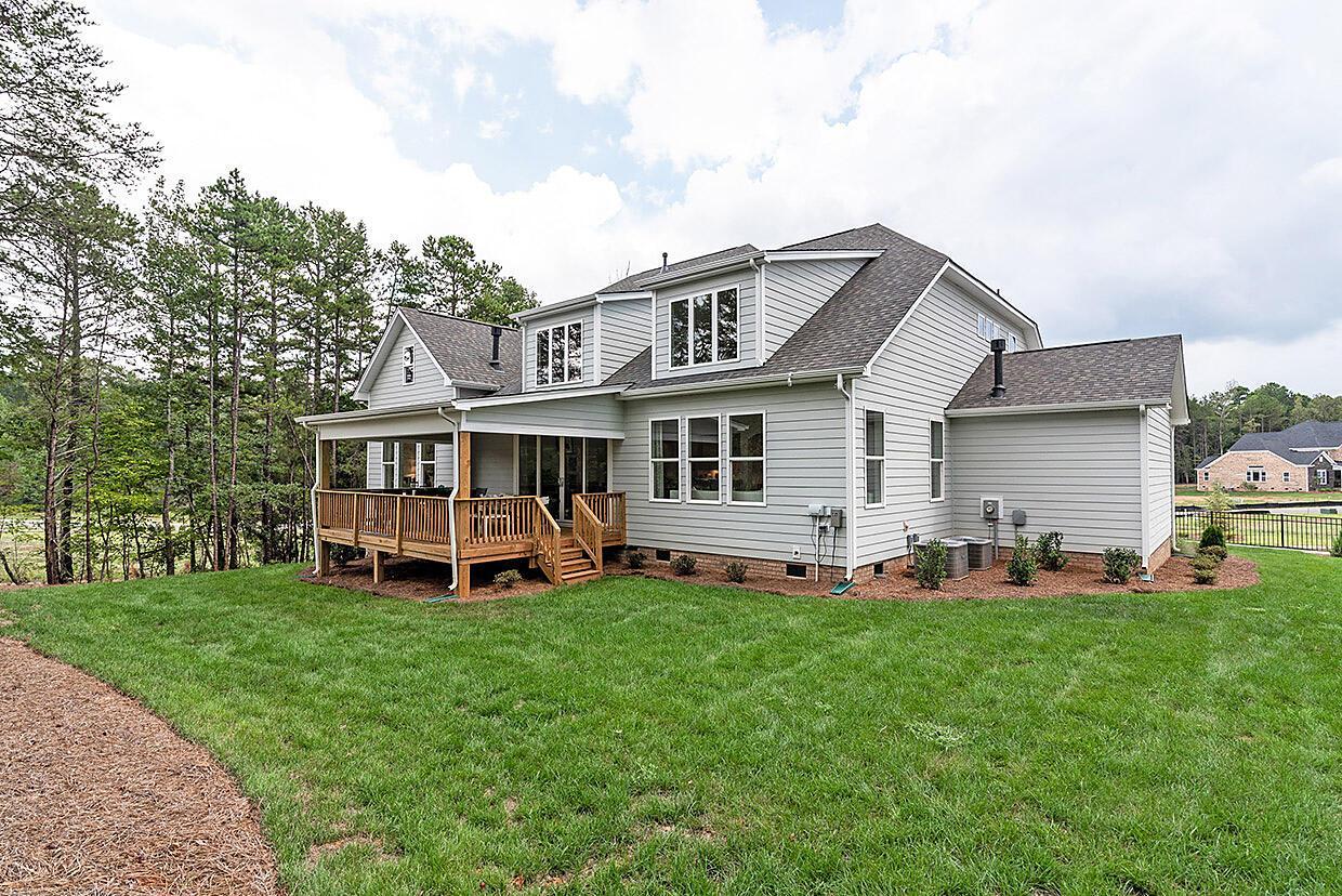 Rear w/ Covered Porch option