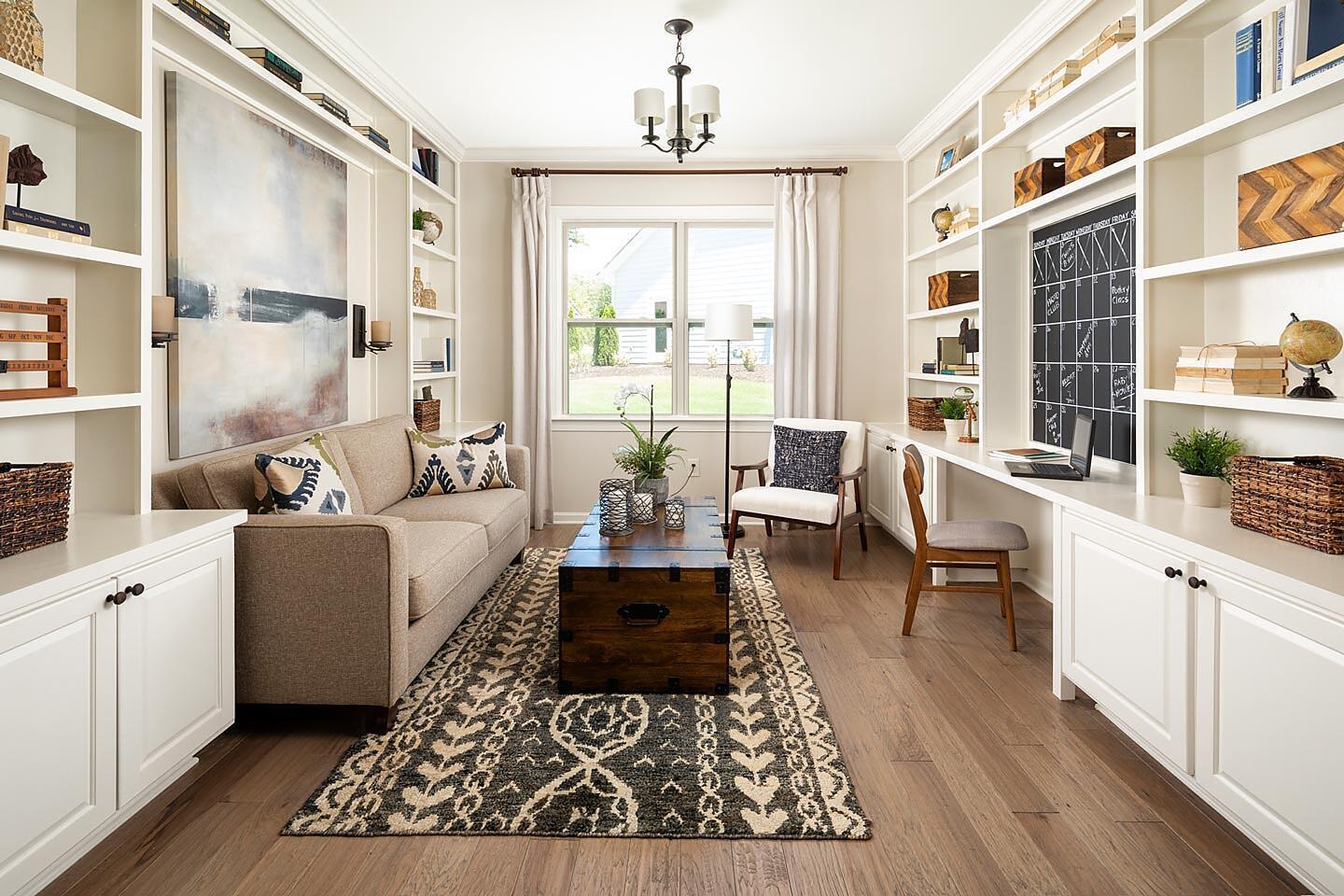 Flex Room with Designer Built-ins