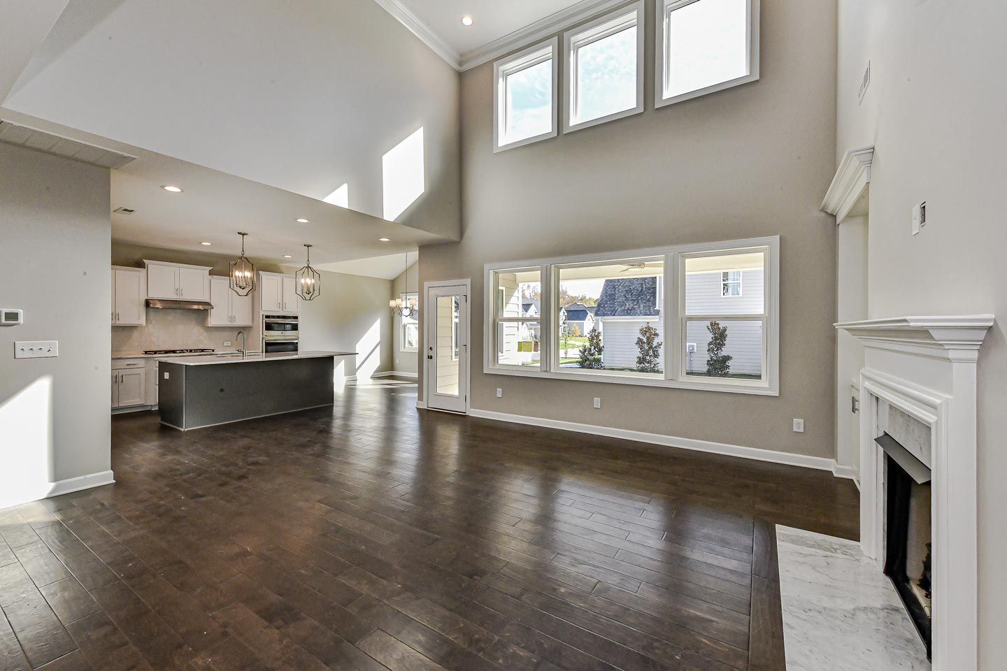 Family Room - Fireplace & built-ins opt.