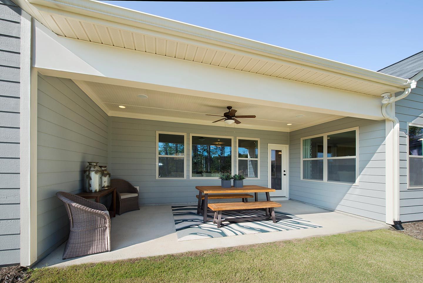 Rear Covered Porch