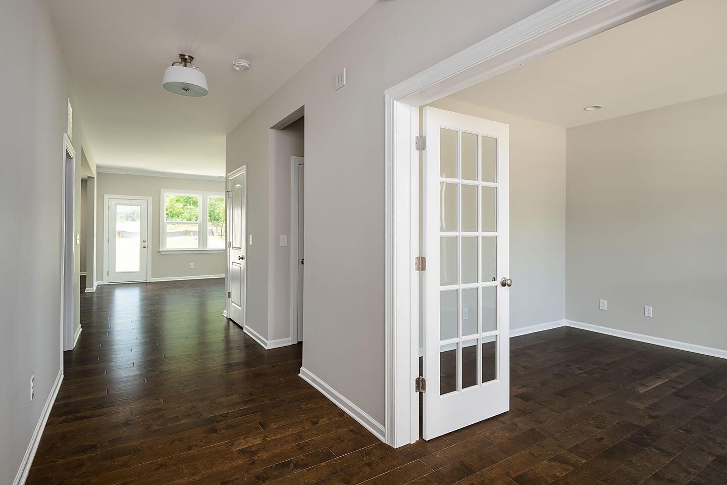 Foyer; Study with French doors option