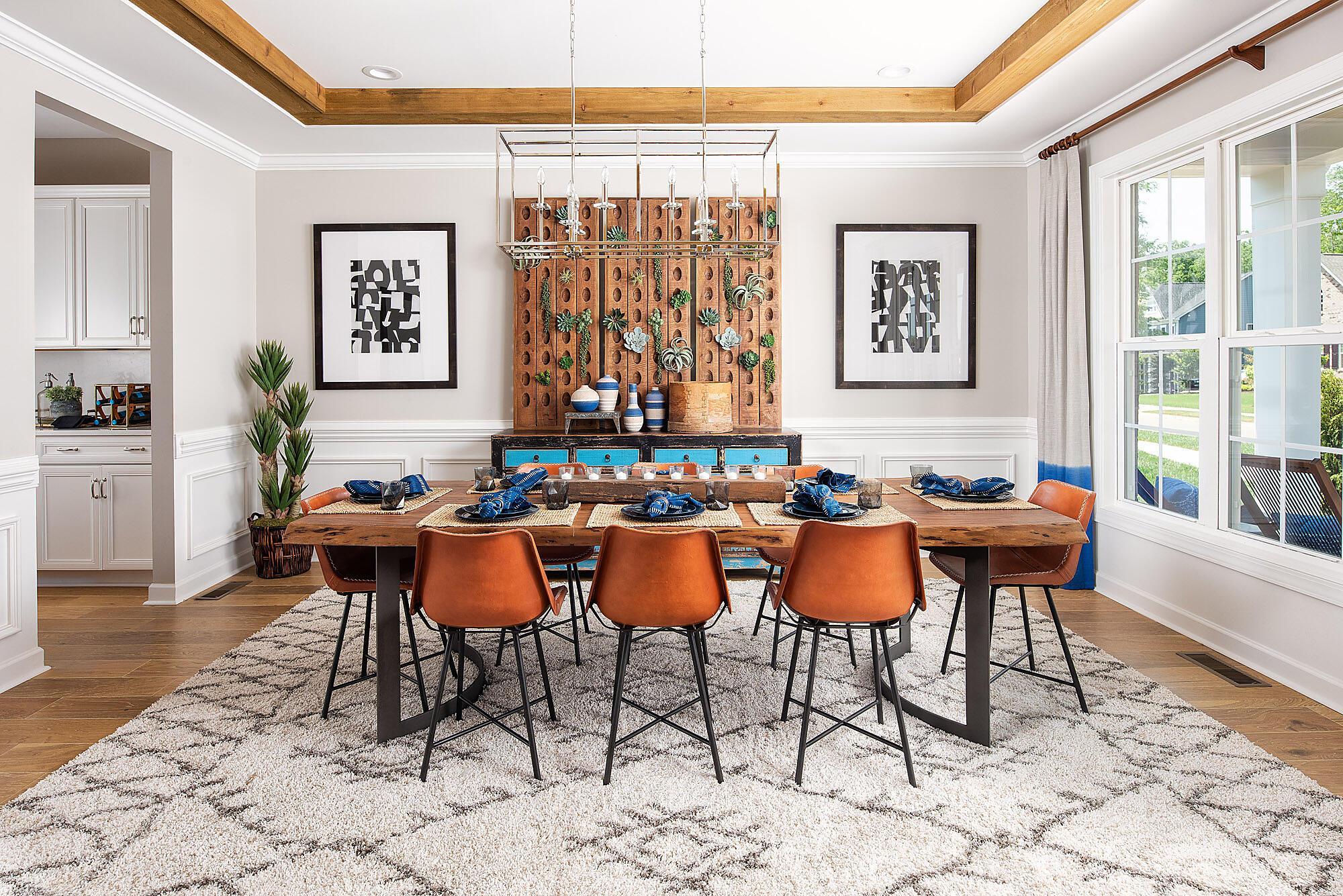 Dining Room with optional beams