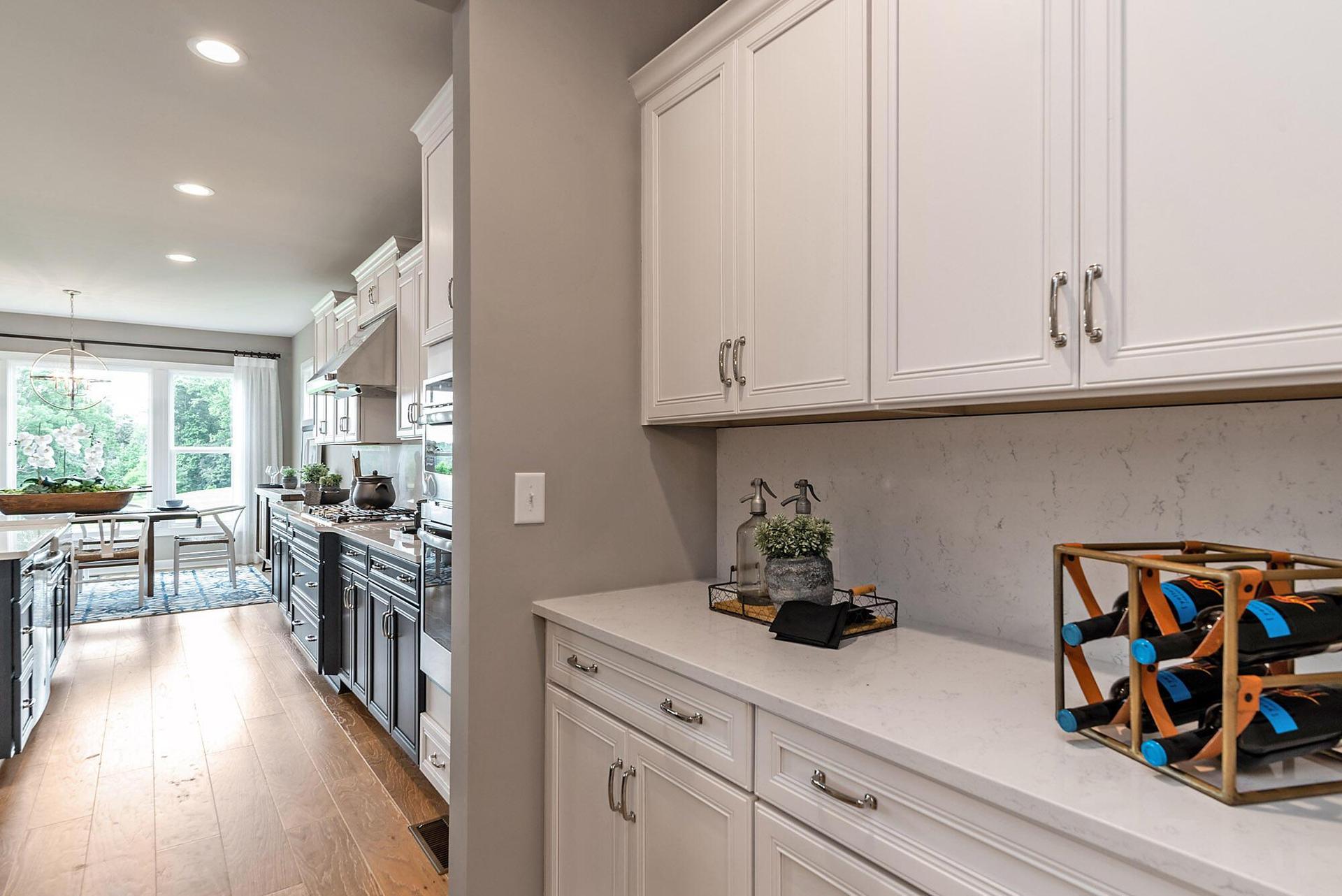 Butler's Pantry - optional upper cabs