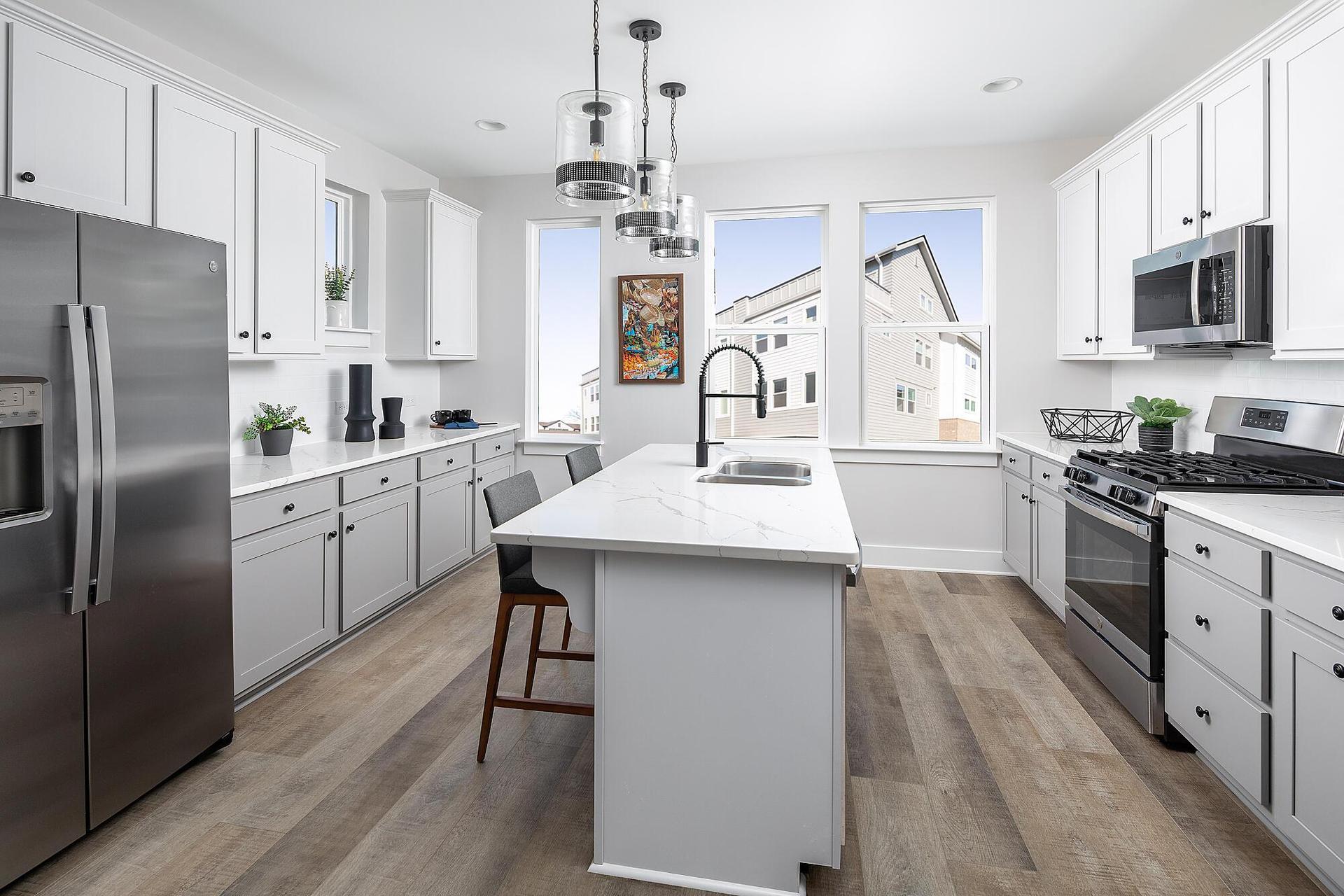 Kitchen - Sorrento plan at Caswell