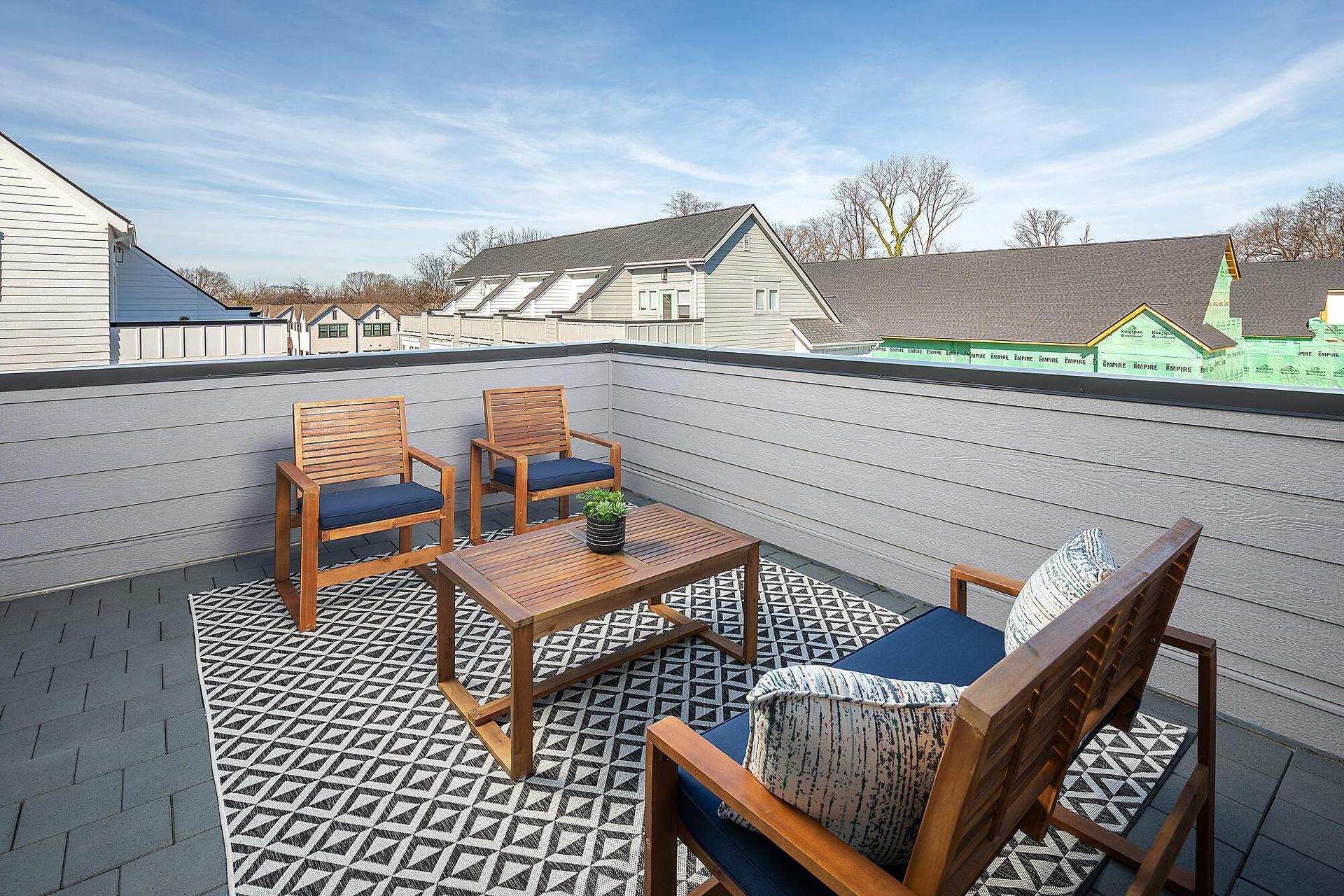 Rooftop Terrace - Sorrento plan