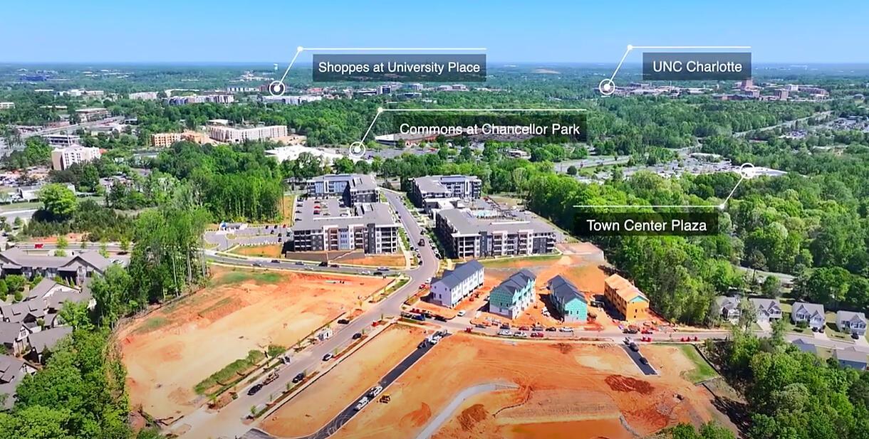 Very close to shops in University City