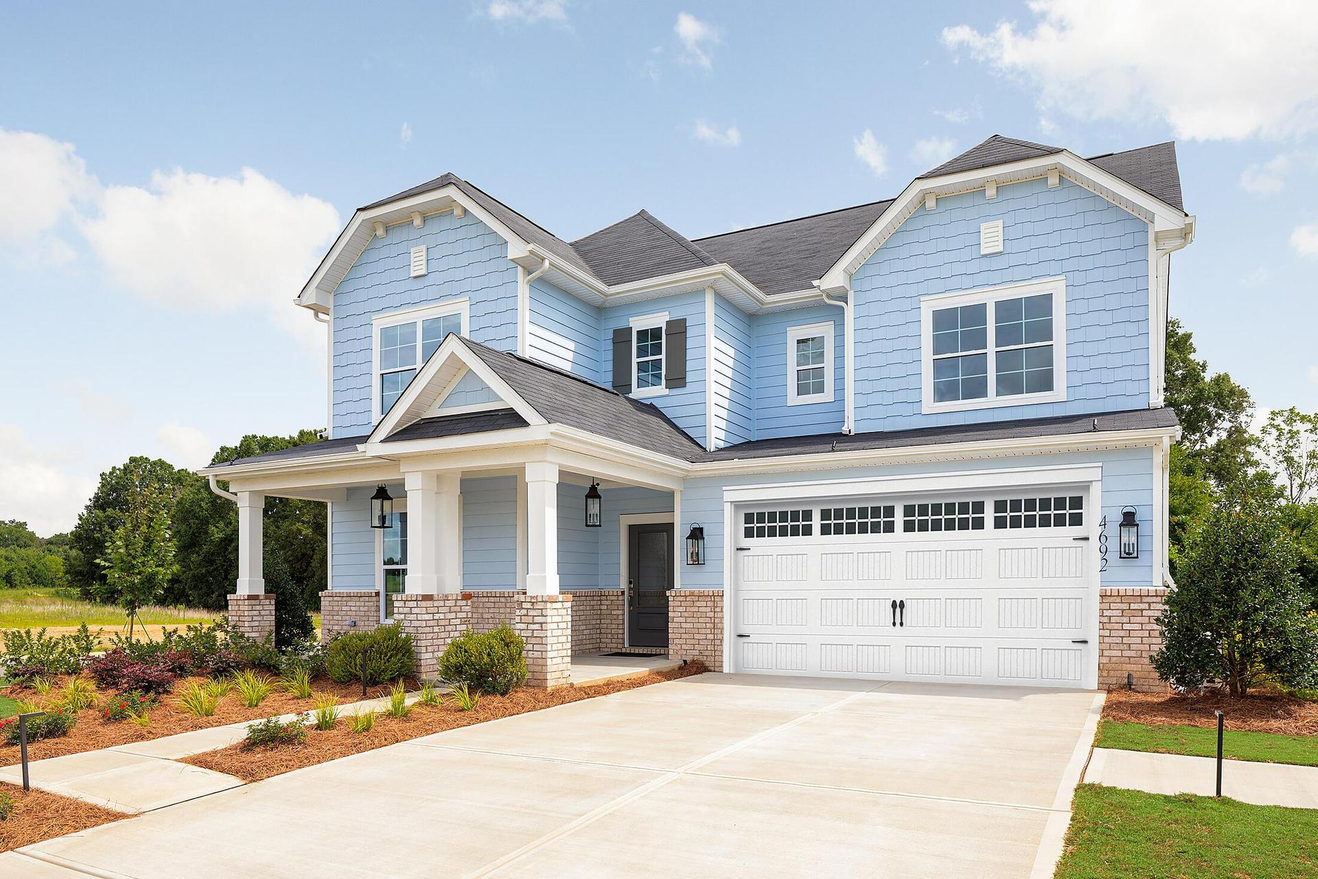 Delaney model home at Calico Ridge