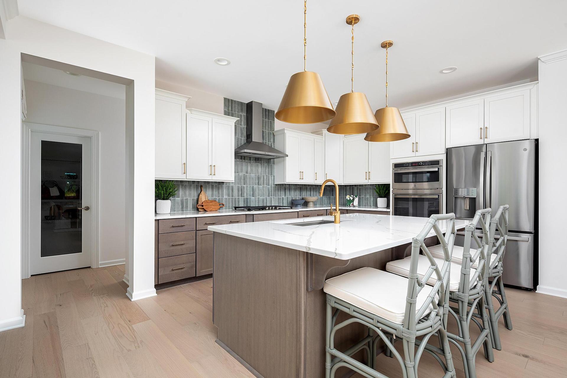 Delaney plan kitchen at Calico Ridge