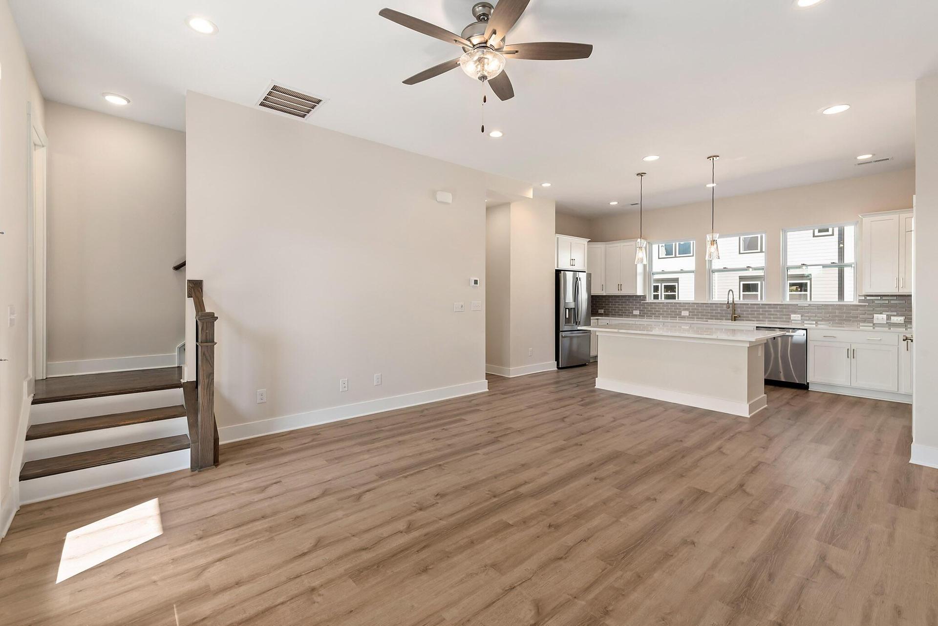 Living Room & Kitchen