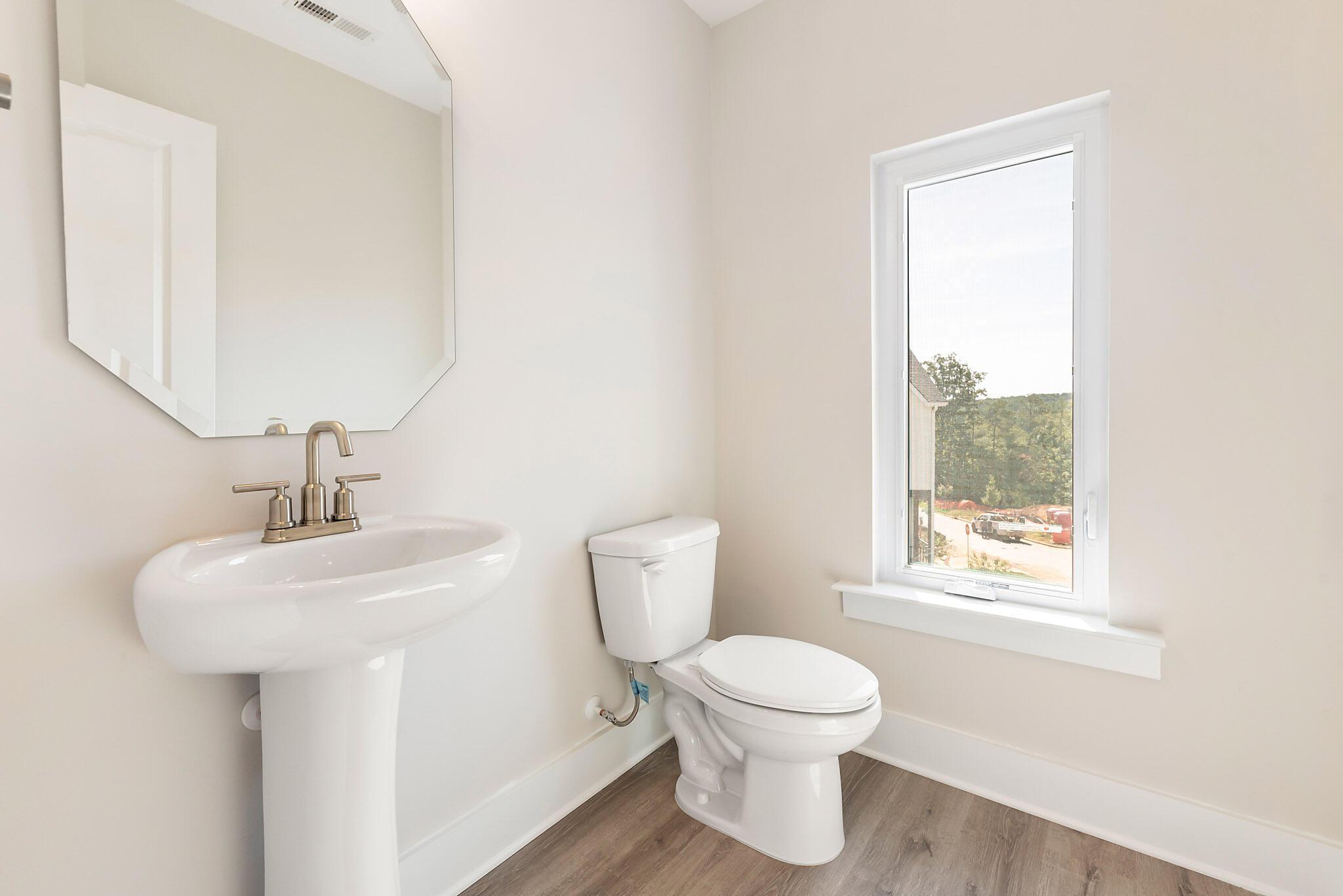 Second floor Powder room