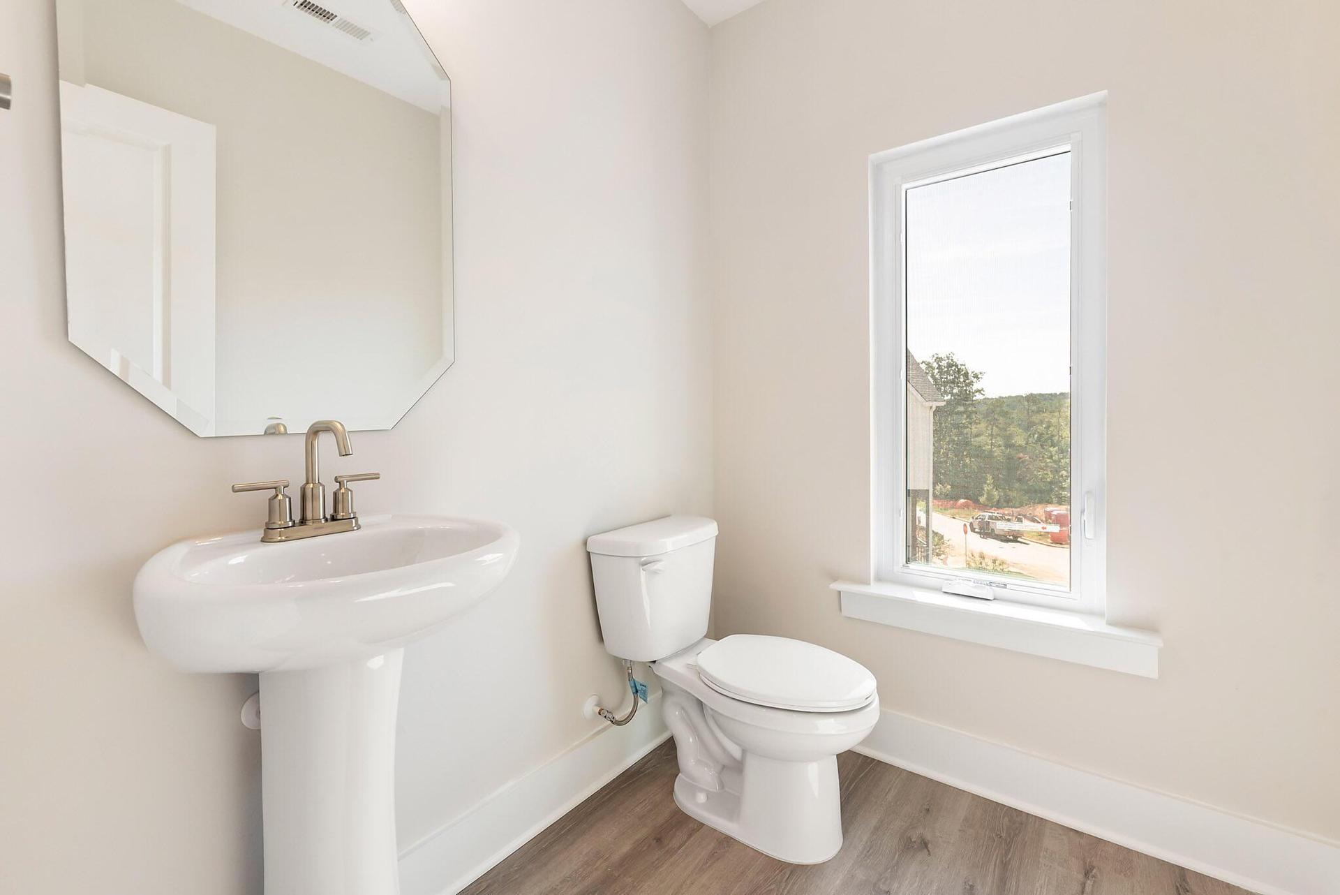 Second floor Powder room